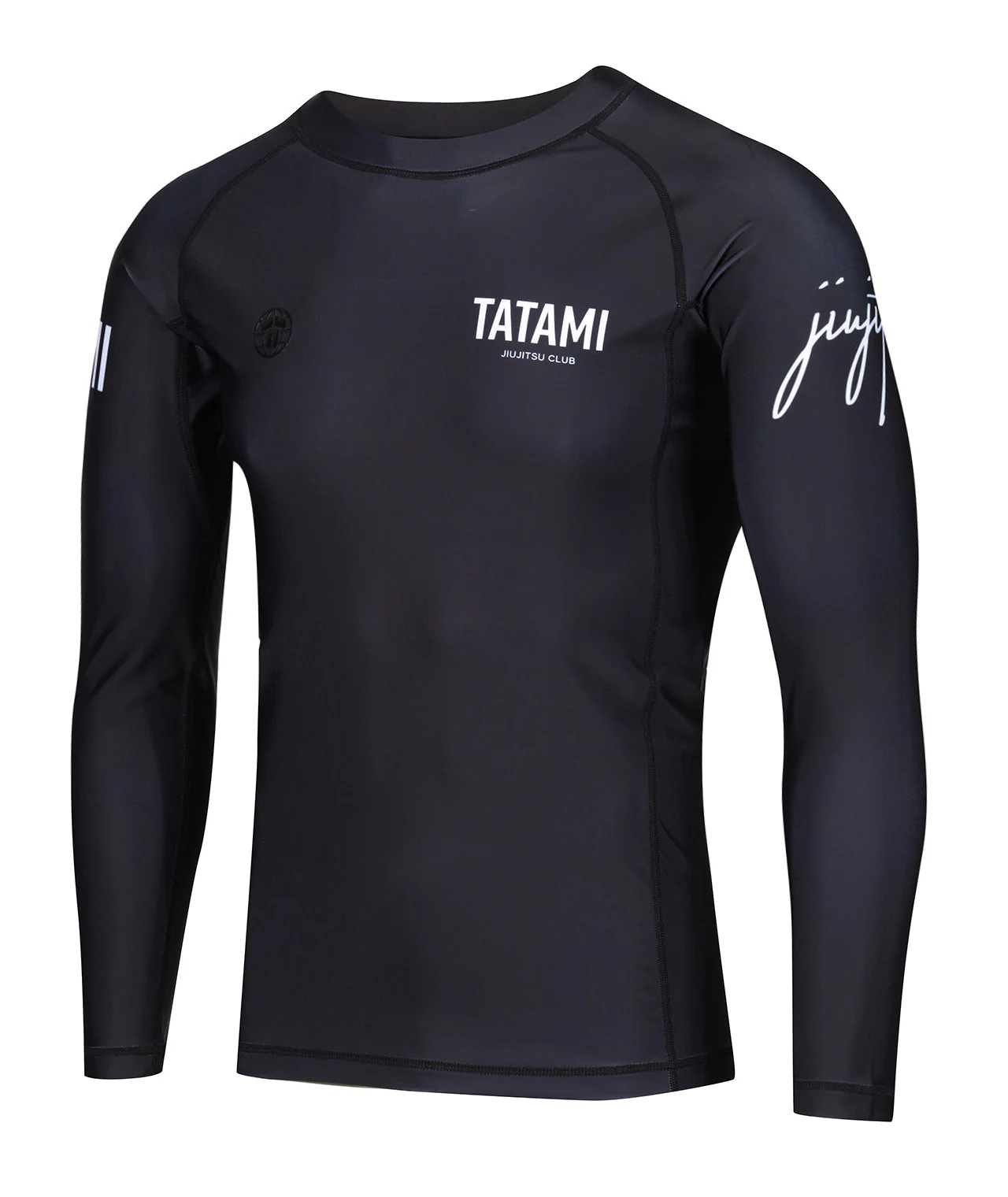 JJ Club Long Sleeve Rash Guard - Black - Image 4