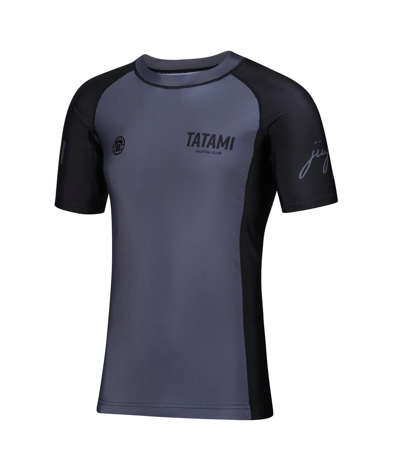 JJ Club Short Sleeve Rash Guard - Grey - Image 3