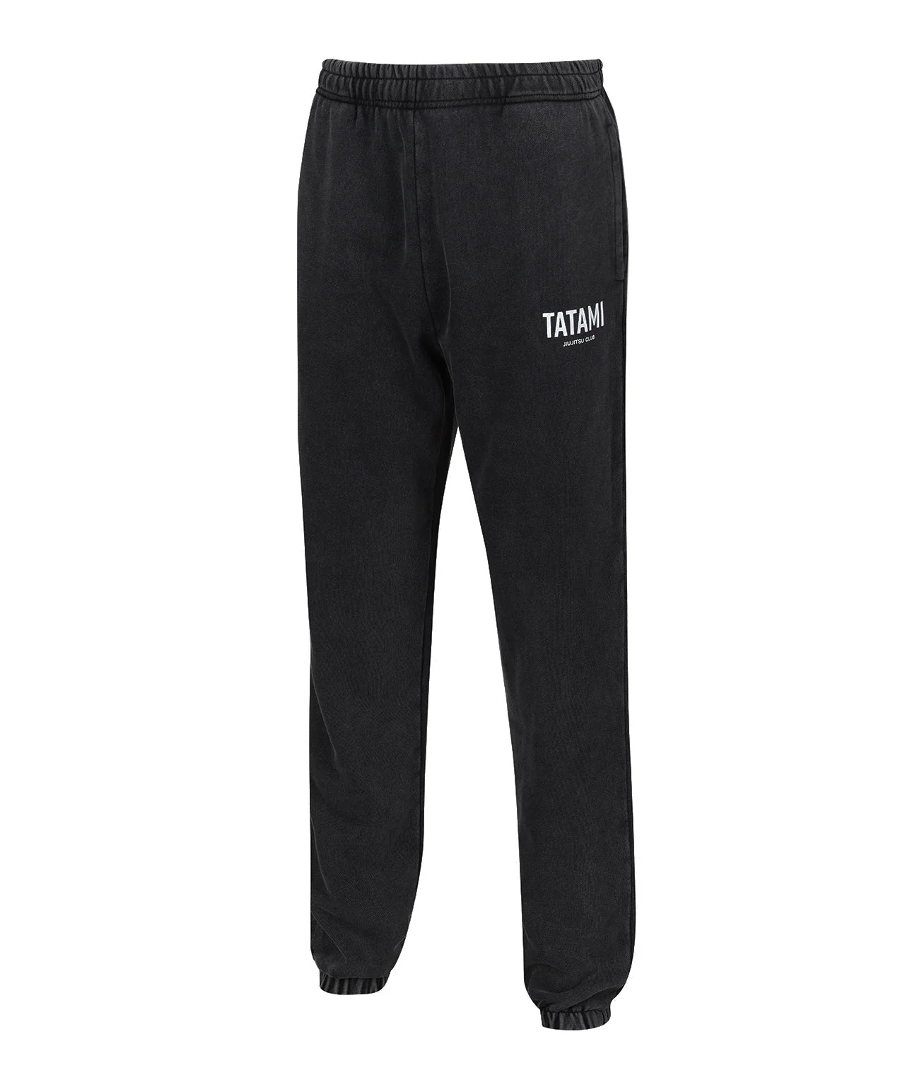 JJ Club Stonewashed Cotton Joggers - Grey - Image 4