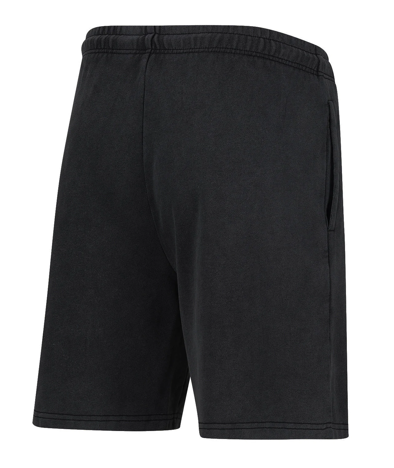 JJ Club Stonewashed Cotton Leisure Shorts - Grey - Image 5