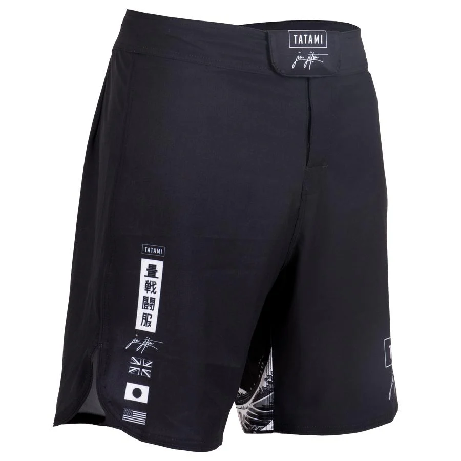 Kanagawa Shorts - Black - Image 4