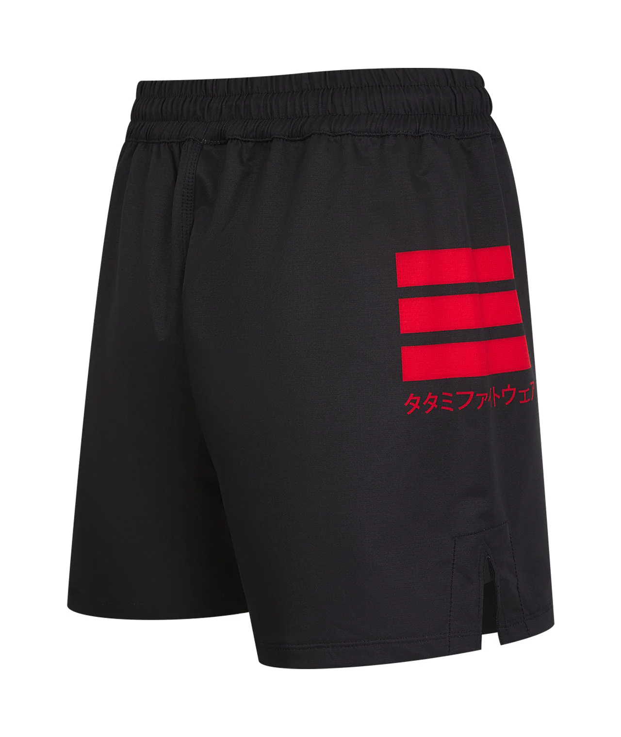 Katakana V2 High Cut Shorts - Black - Image 4