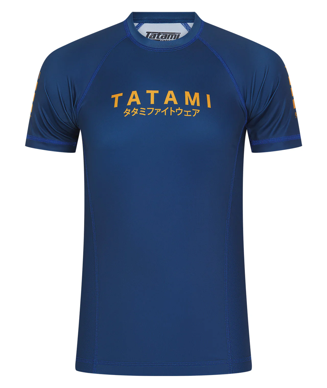 Katakana V2 Short Sleeve Rash Guard - Blue