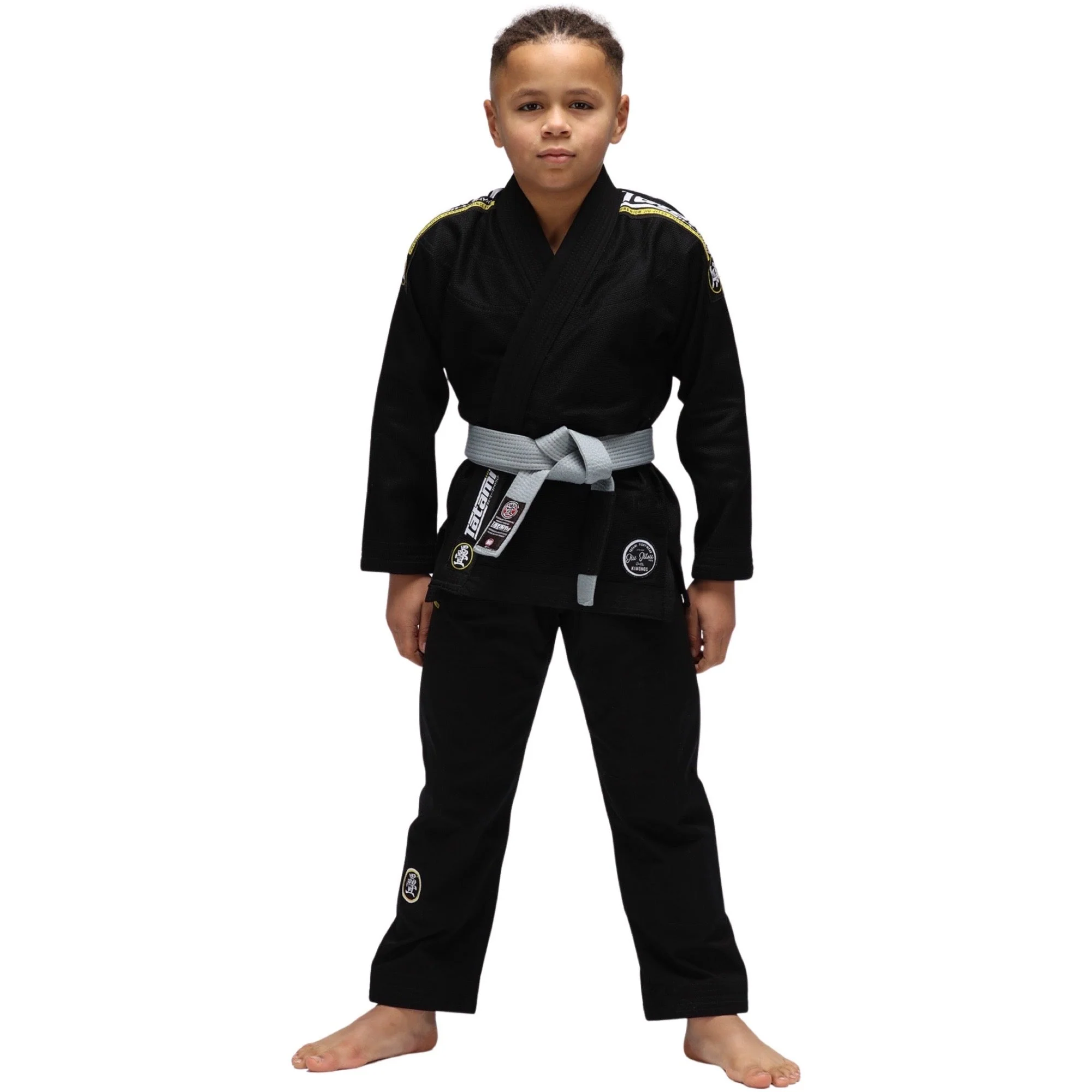 Kids Nova Absolute Black Gi - Image 3