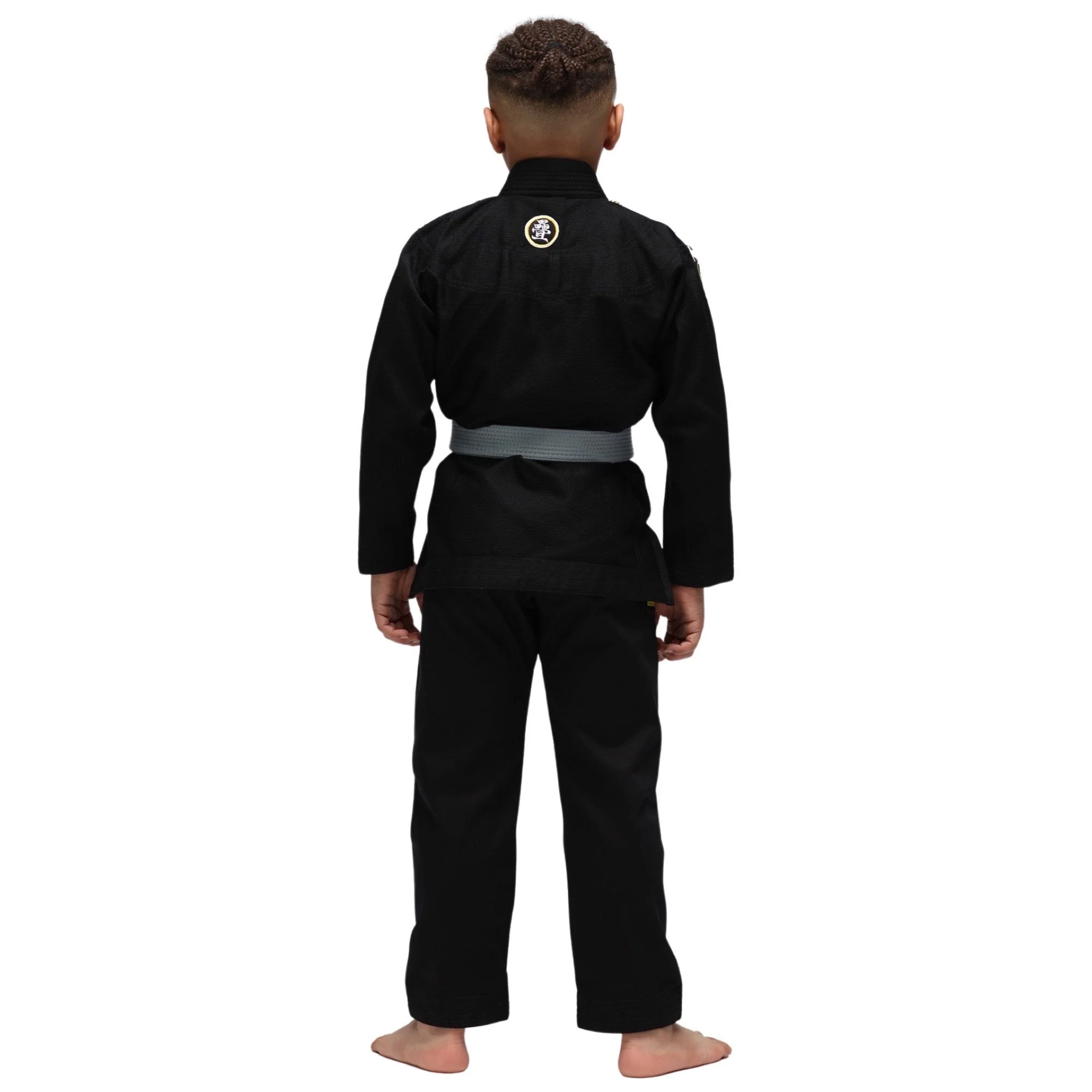Kids Nova Absolute Black Gi - Image 6