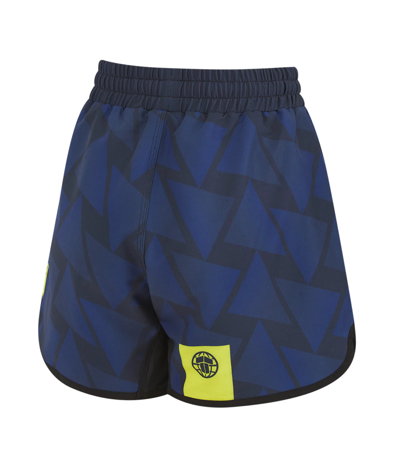 Kids Abstract Shorts - Navy - Image 4