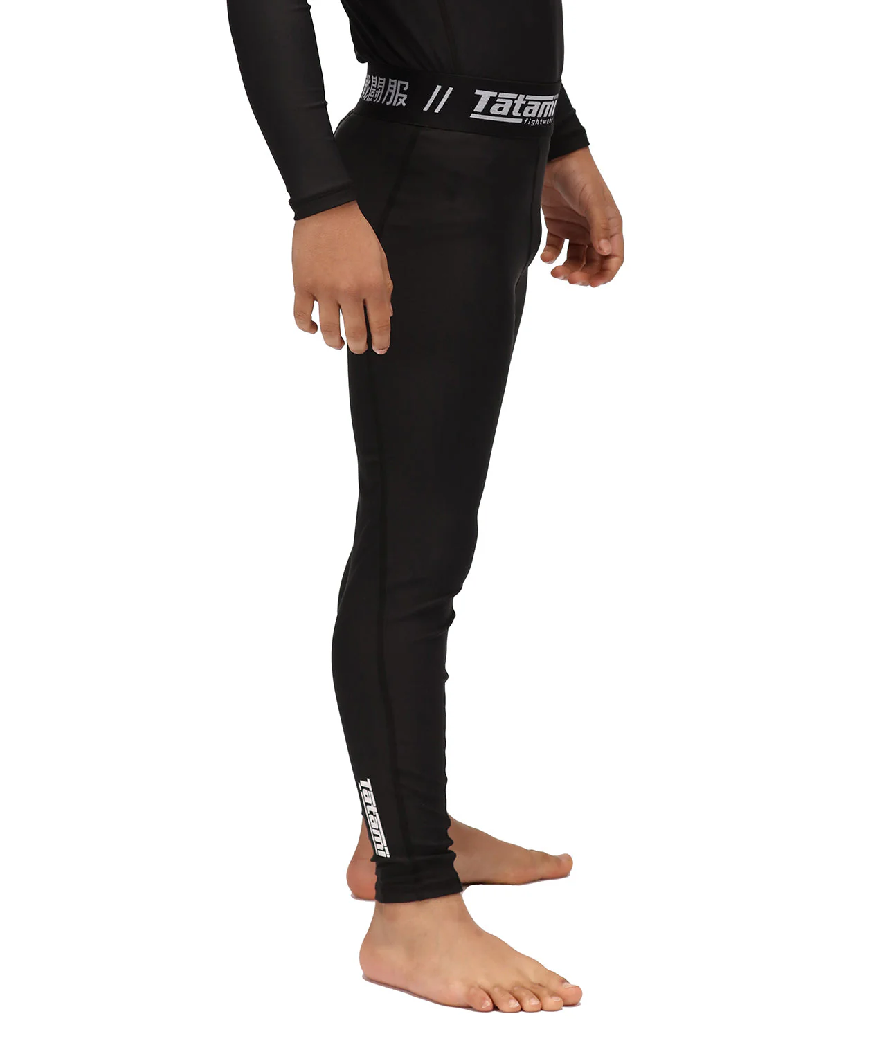 Kids Nova Spats - Black - Image 4
