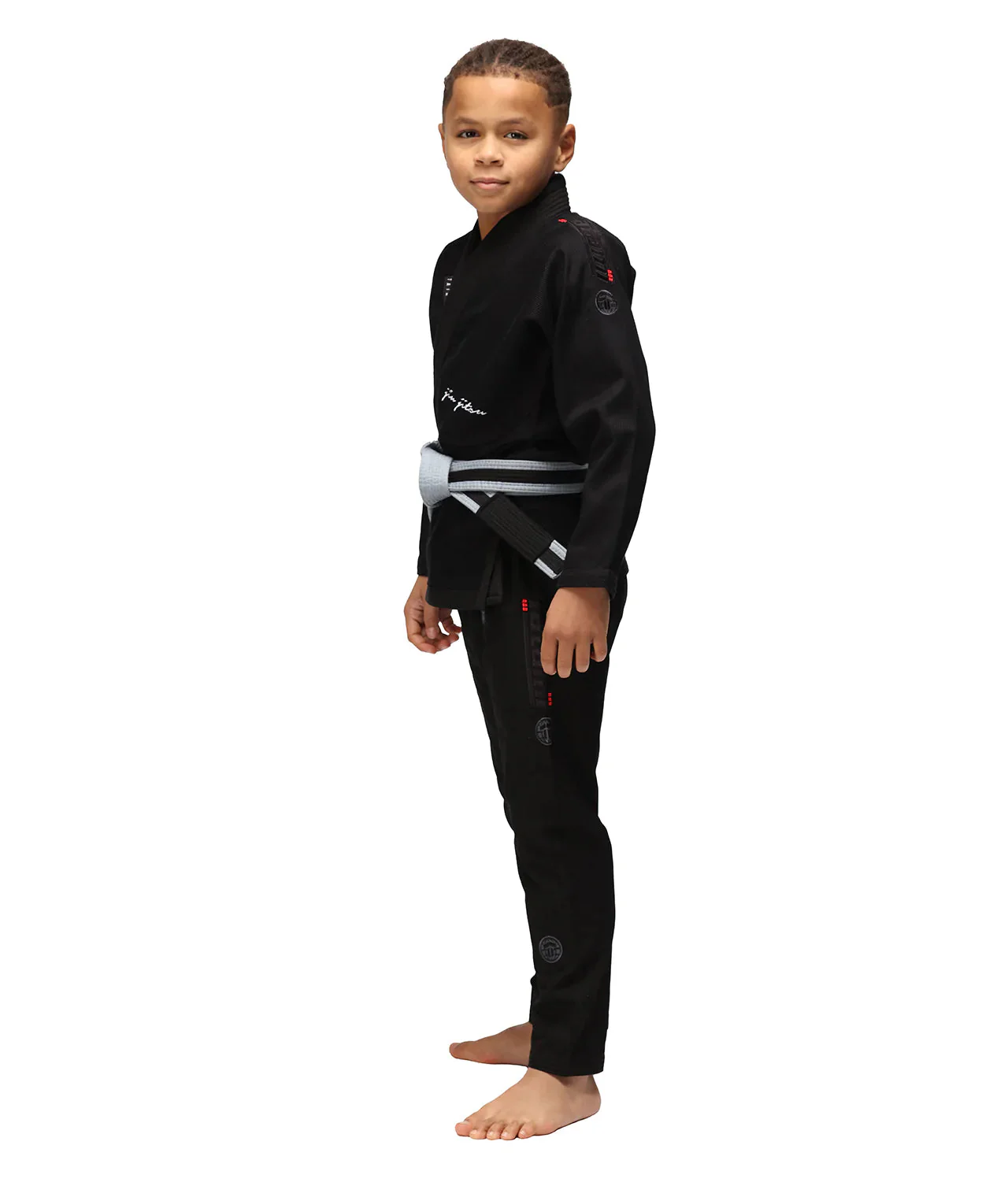 Kids Elements Superlite Gi - Black - Image 3