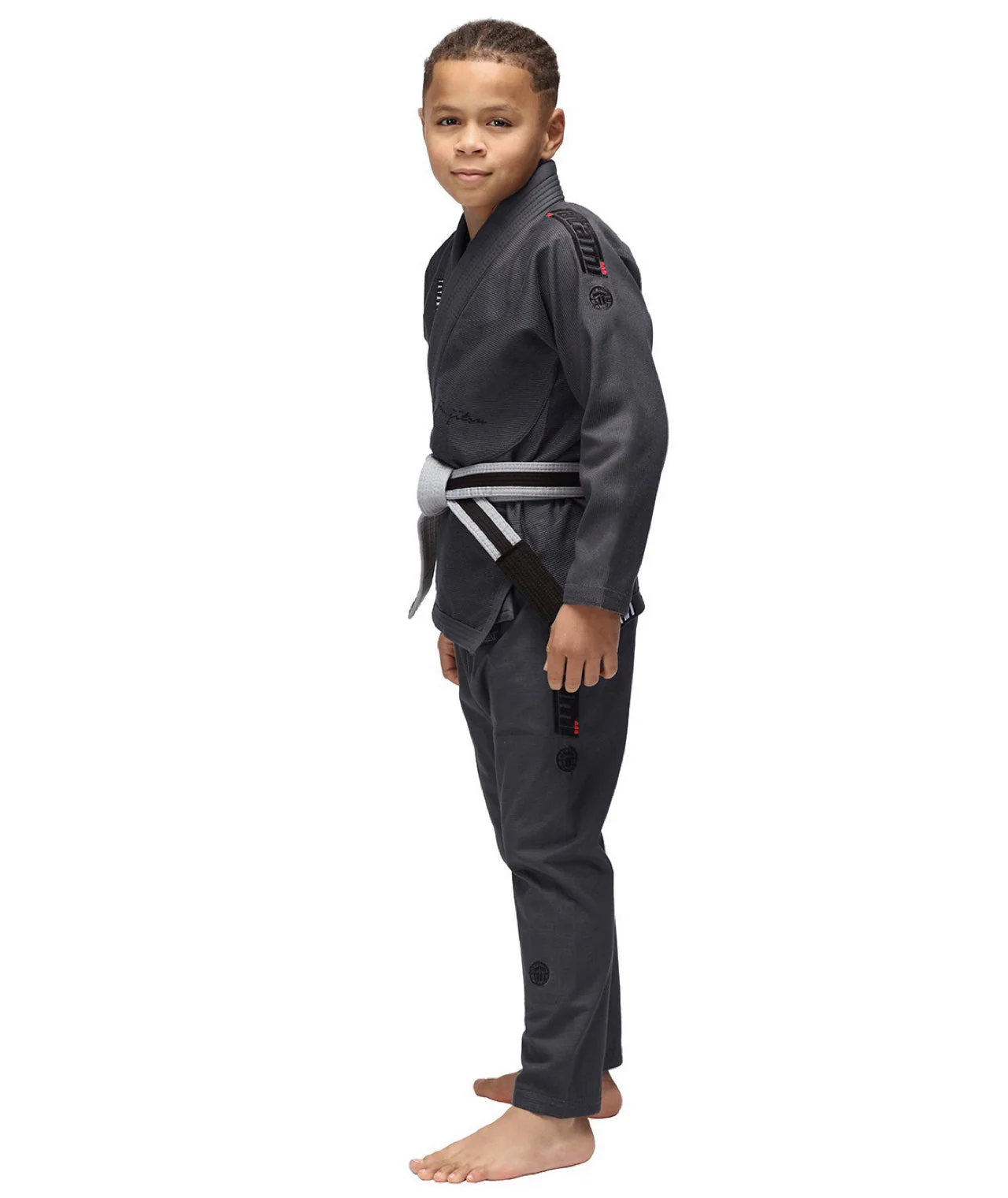 Kids Elements Superlite Gi - Gunmetal - Image 3