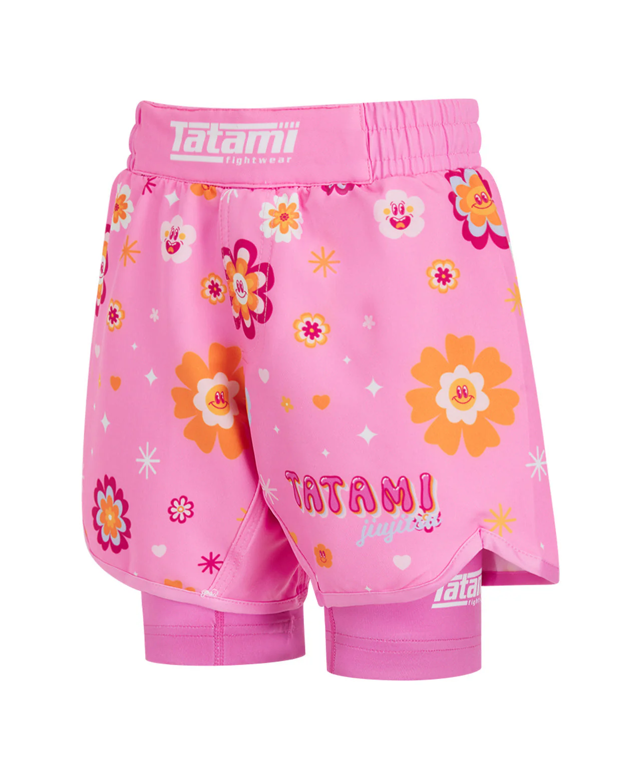 Kids Flower Power Hybrid Shorts - Image 3
