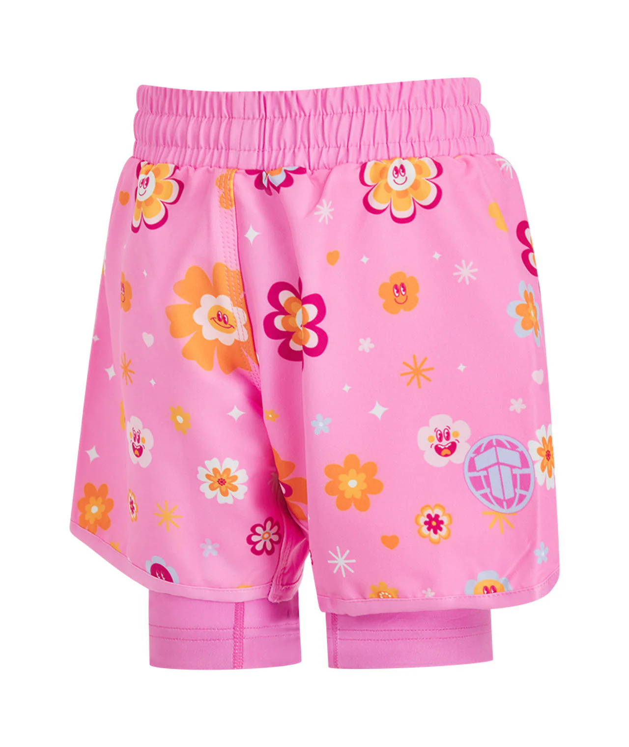Kids Flower Power Hybrid Shorts - Image 4