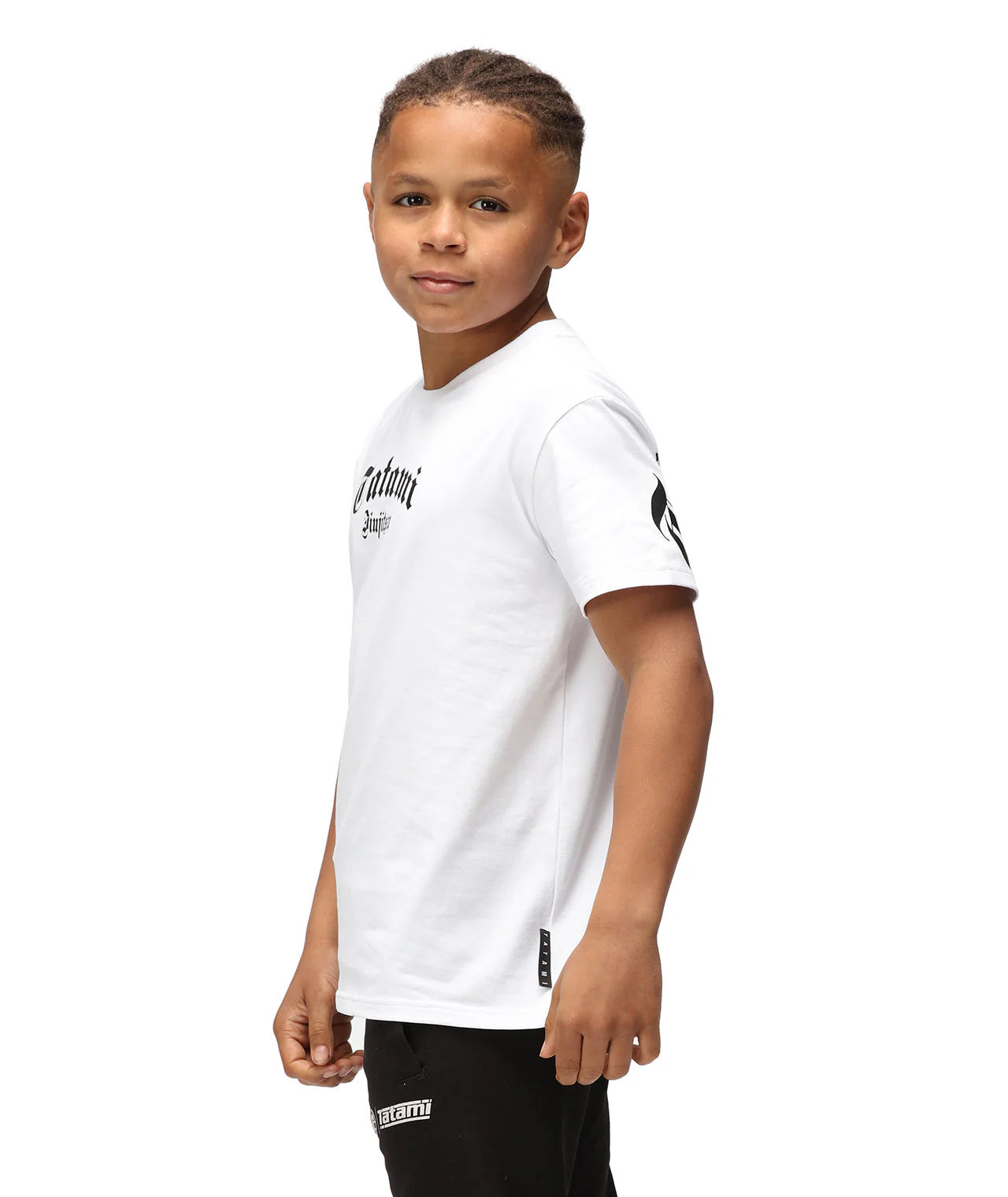 Kids Gothic T-Shirt - White - Image 3