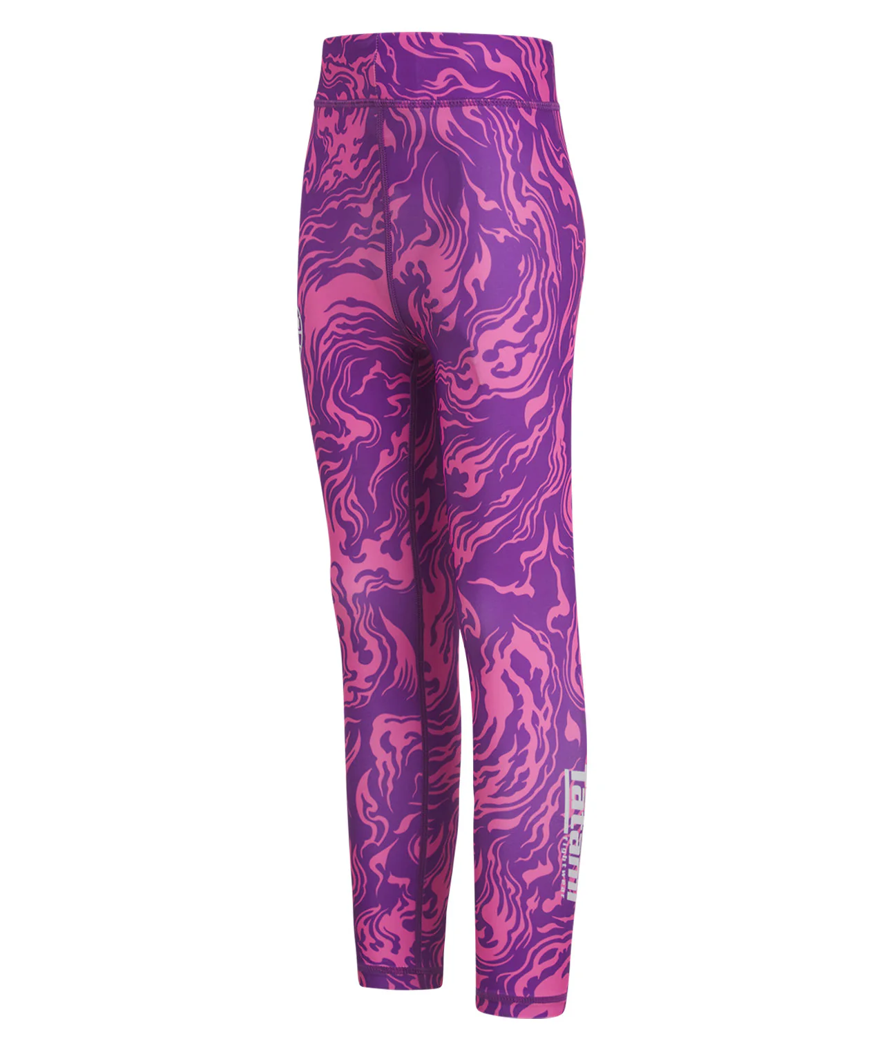 Kids Helena Grappling Spats - Lava Pink - Image 3