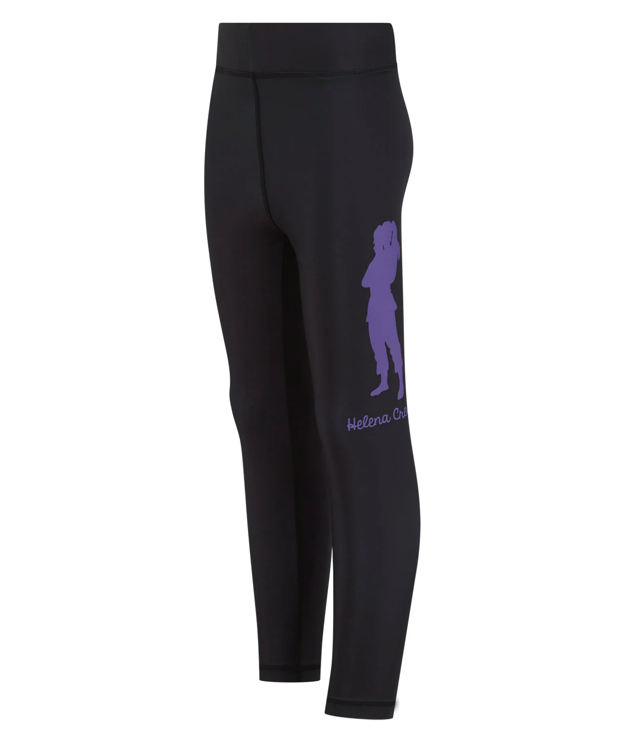 Kids Helena Profile Grappling Spats - Black