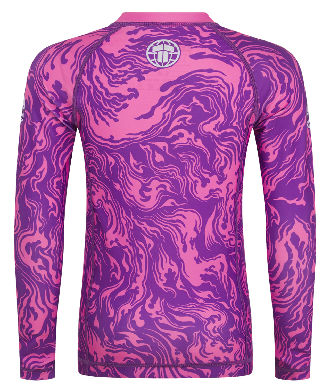 Kids Helena Rash Guard - Lava Pink - Image 2