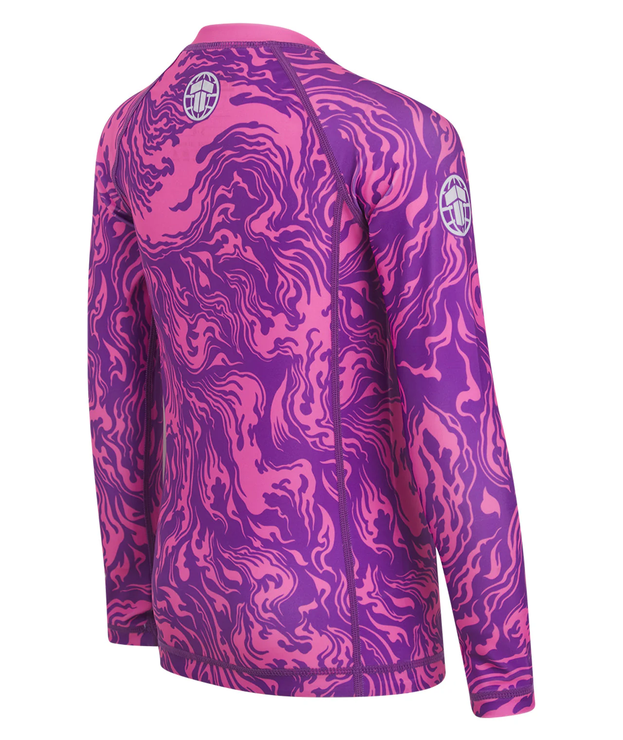 Kids Helena Rash Guard - Lava Pink - Image 4