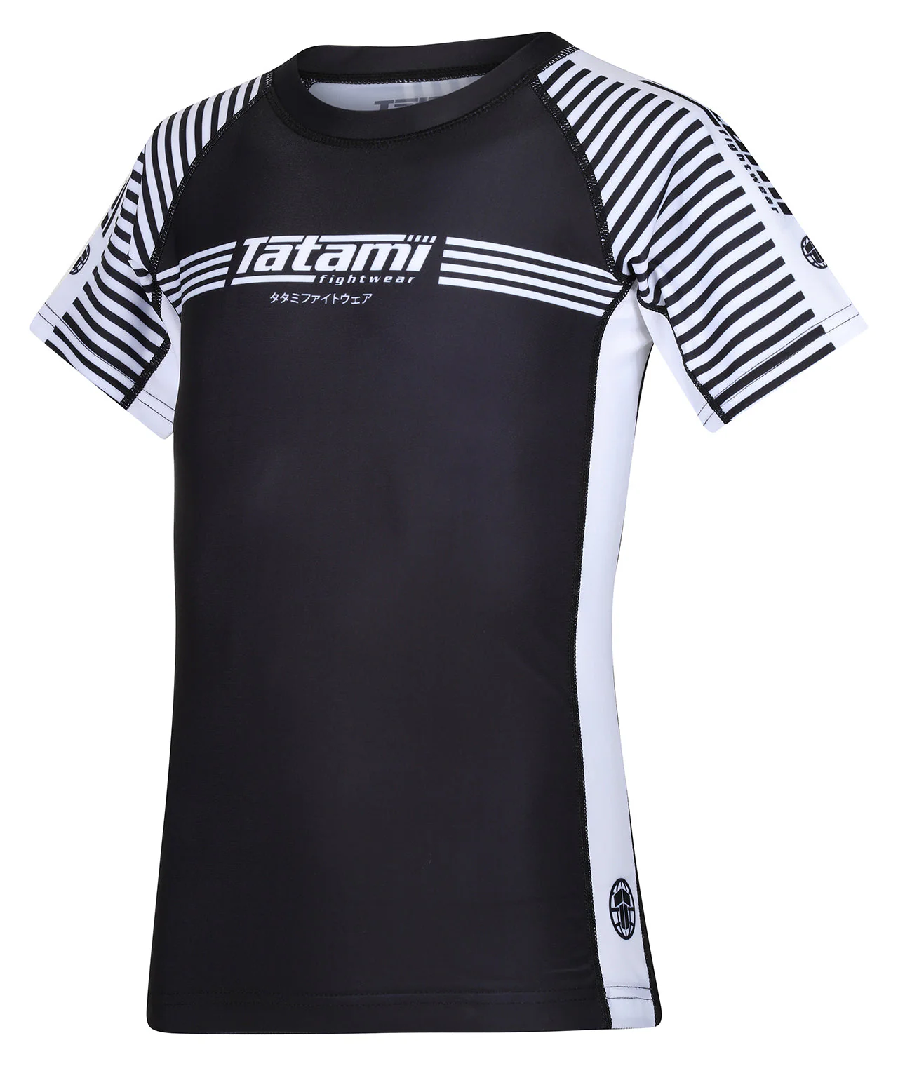 Kids IBJJF Ranked Rash Guard - White - Image 3