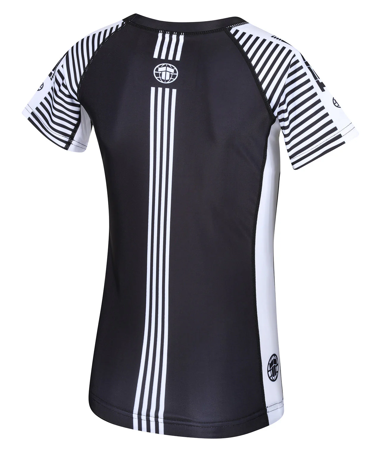 Kids IBJJF Ranked Rash Guard - White - Image 4