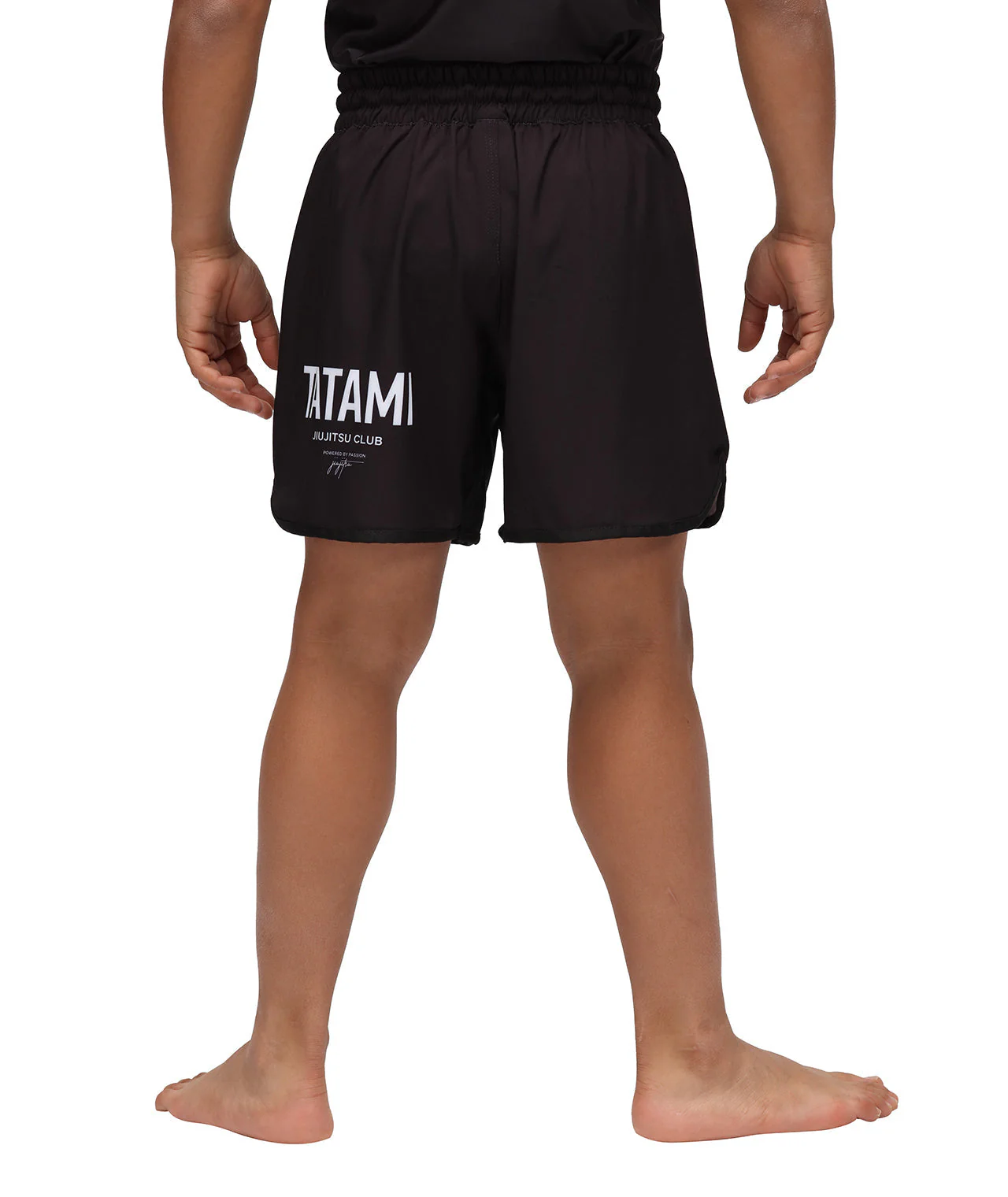 Kids JJ Club Grappling Shorts - Black - Image 3