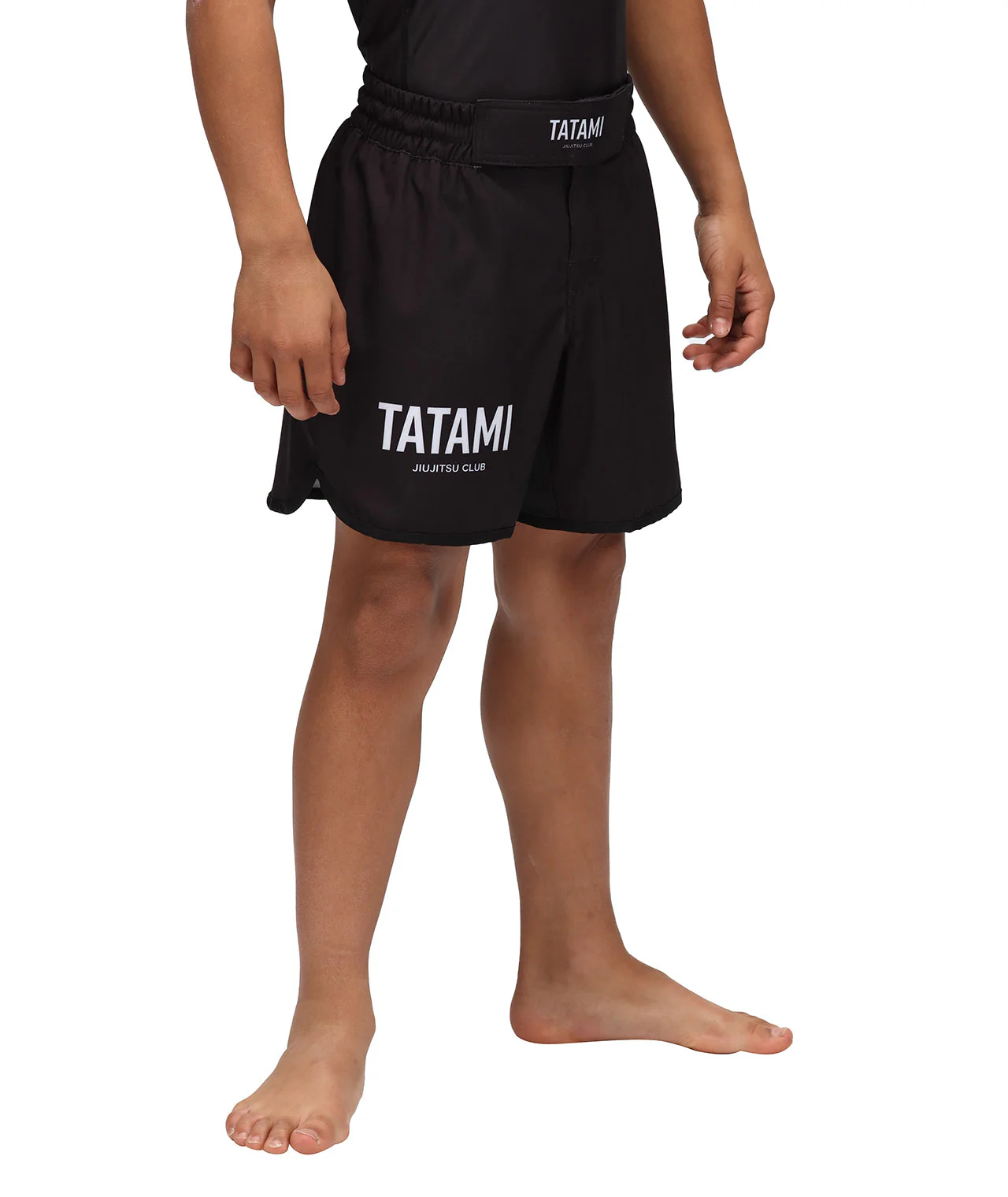 Kids JJ Club Grappling Shorts - Black - Image 4