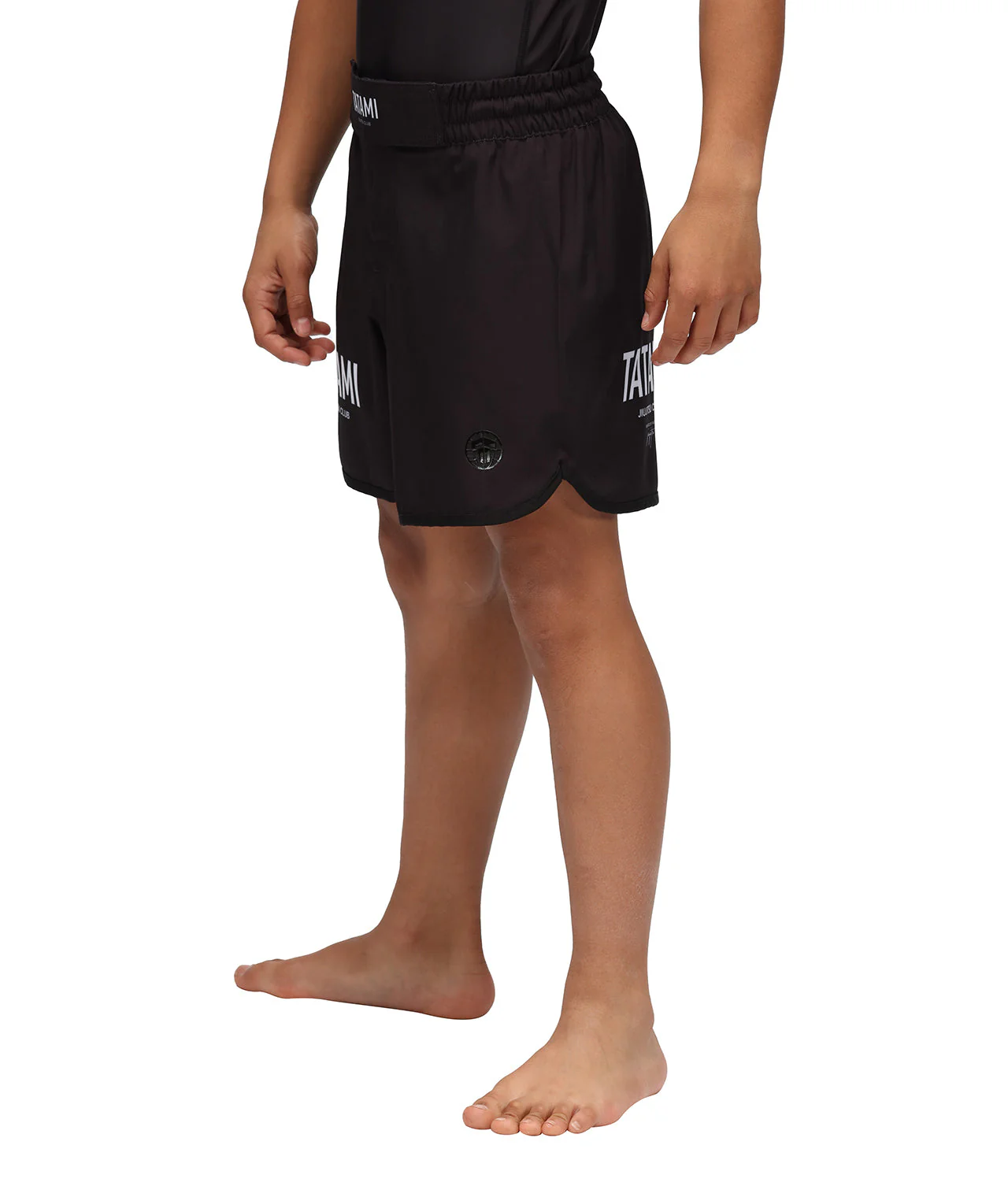 Kids JJ Club Grappling Shorts - Black - Image 5