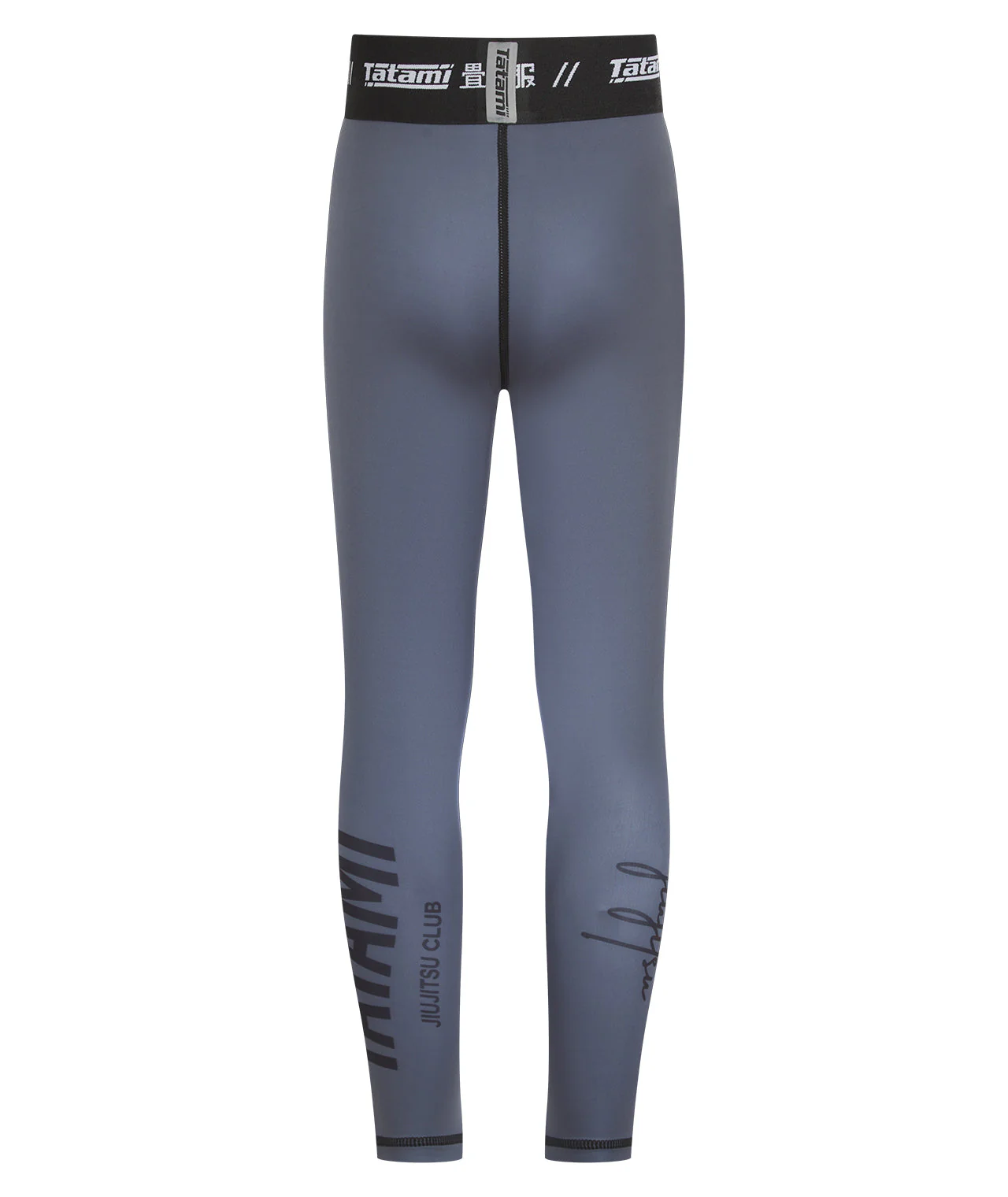 Kids JJ Club Grappling Spats - Grey - Image 2