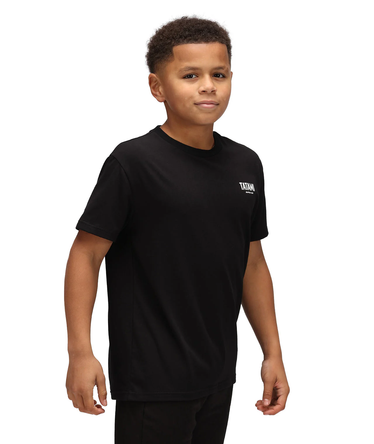 Kids JJ Club T-Shirt - Black - Image 3