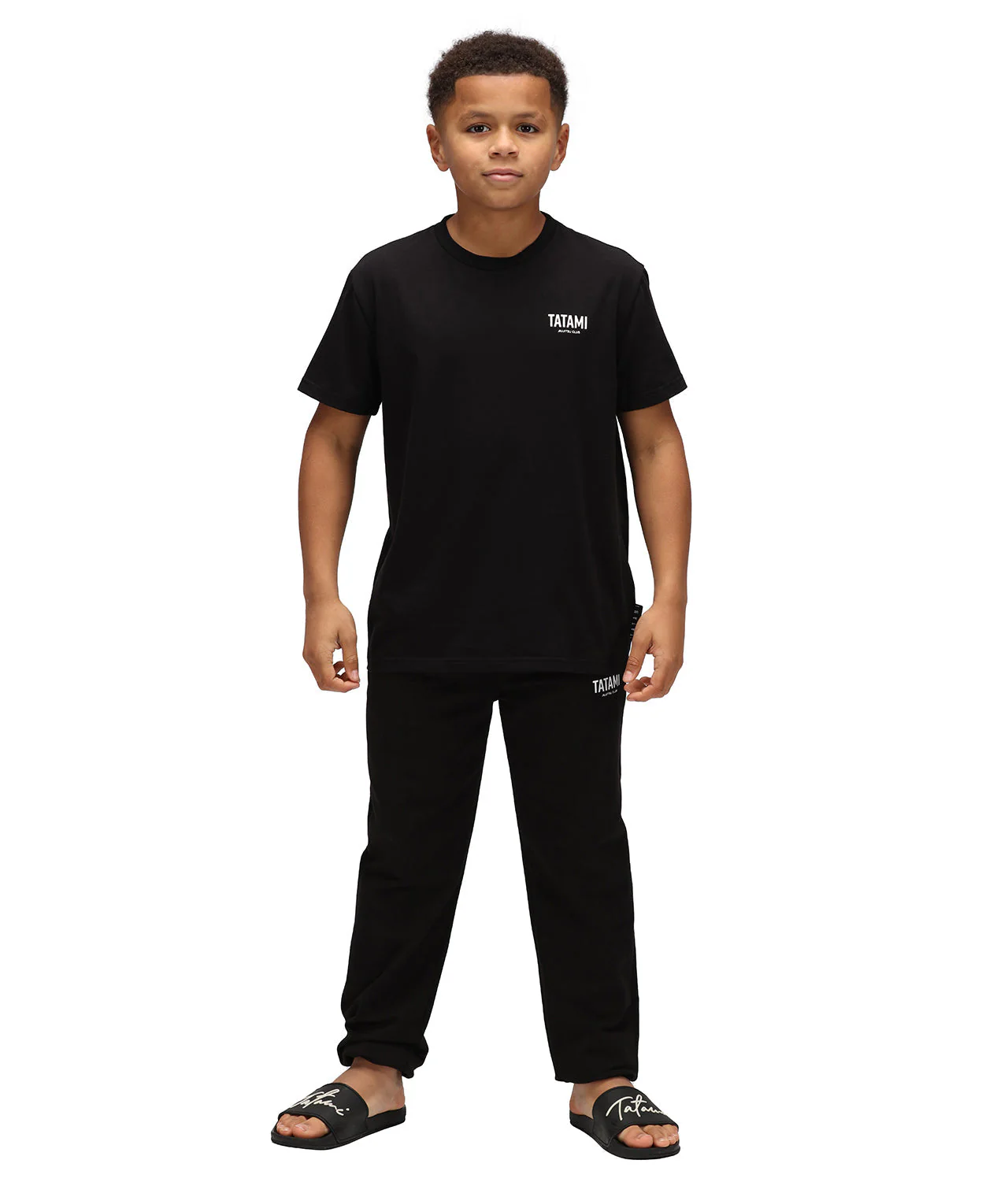 Kids JJ Club T-Shirt - Black - Image 5