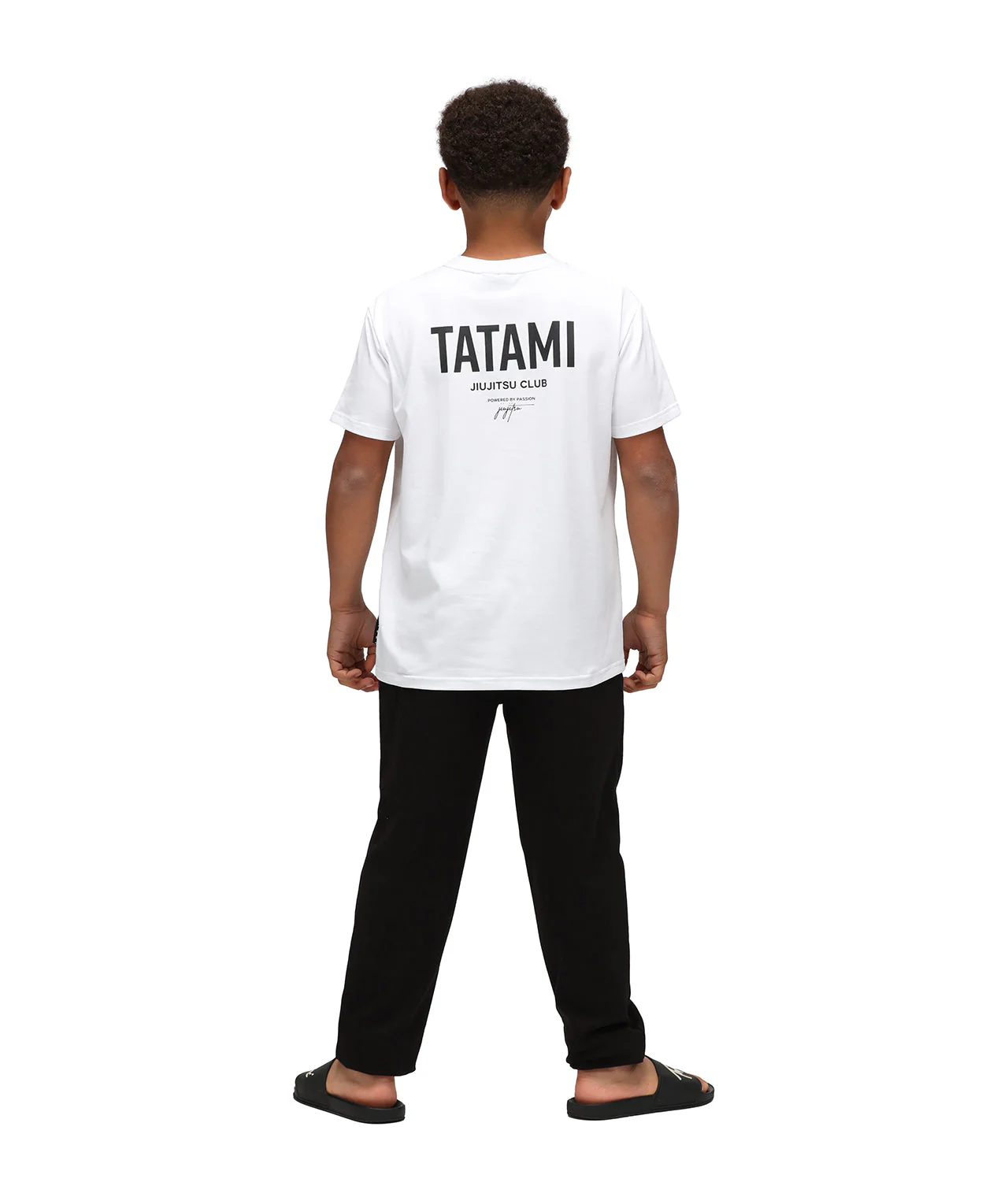 Kids JJ Club T-Shirt - White - Image 6