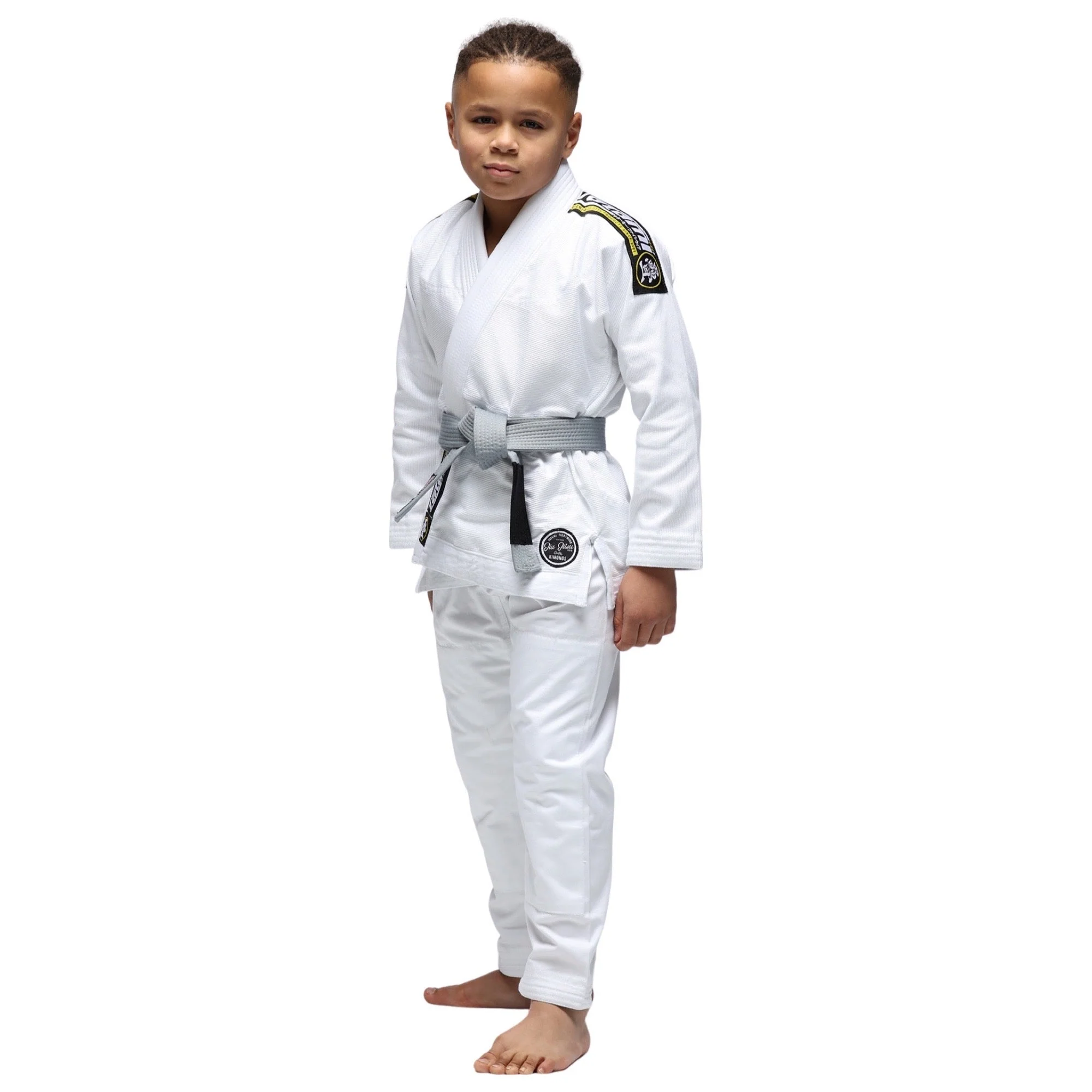 Kids Nova Absolute White Gi - Image 3