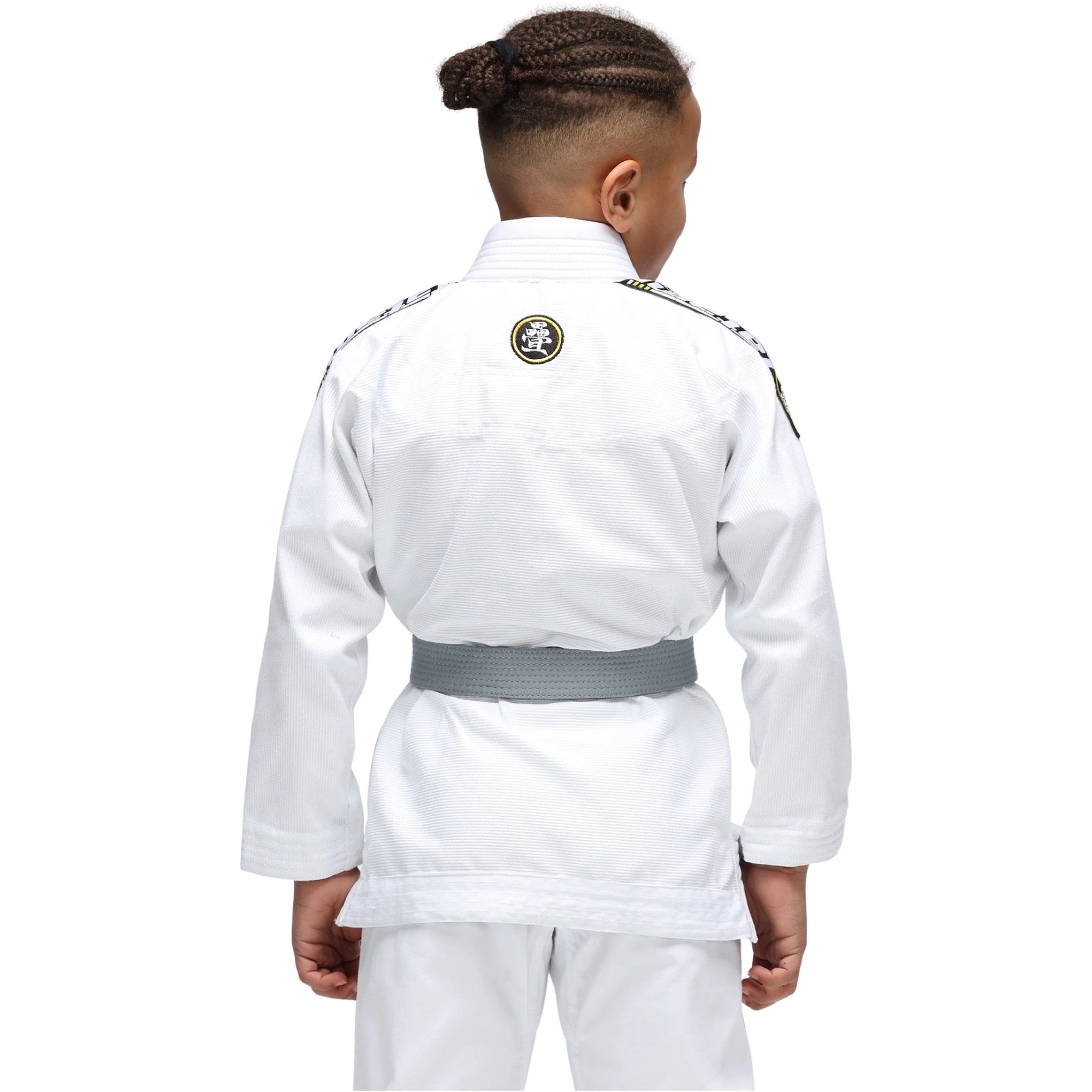 Kids Nova Absolute White Gi - Image 7