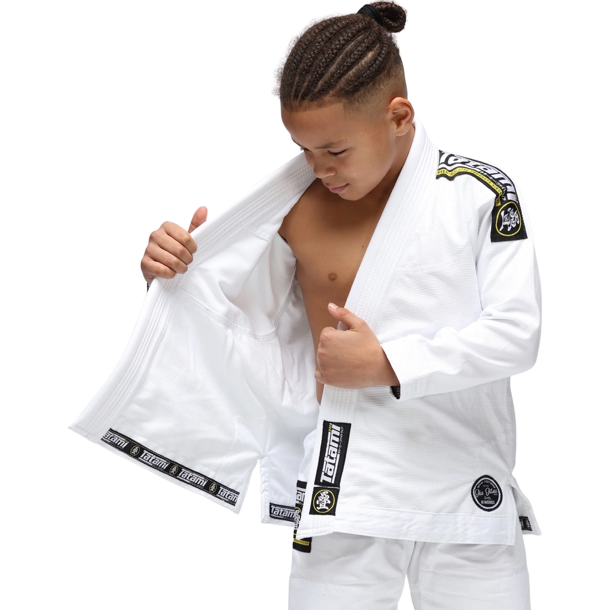 Kids Nova Absolute White Gi - Image 8