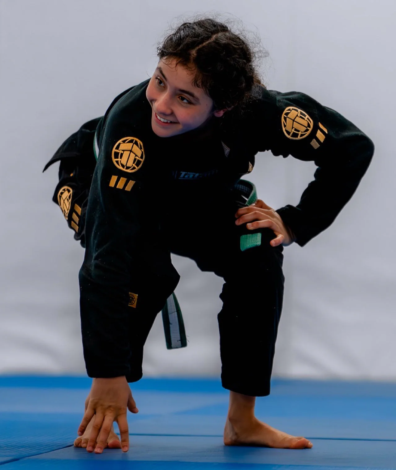 Kids Pro Series Gi - Black & Champion Gold - Image 8