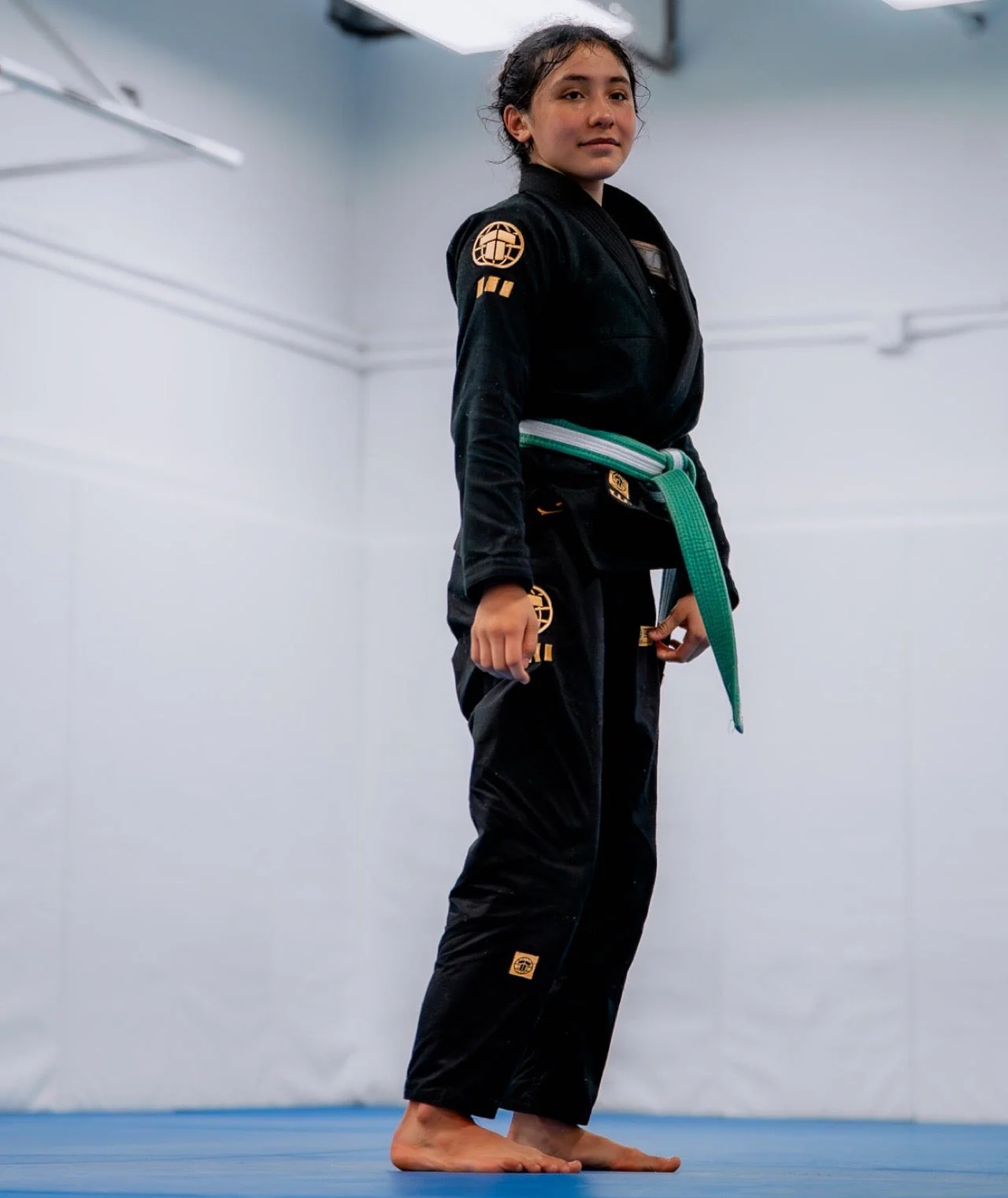 Kids Pro Series Gi - Black & Champion Gold - Image 9