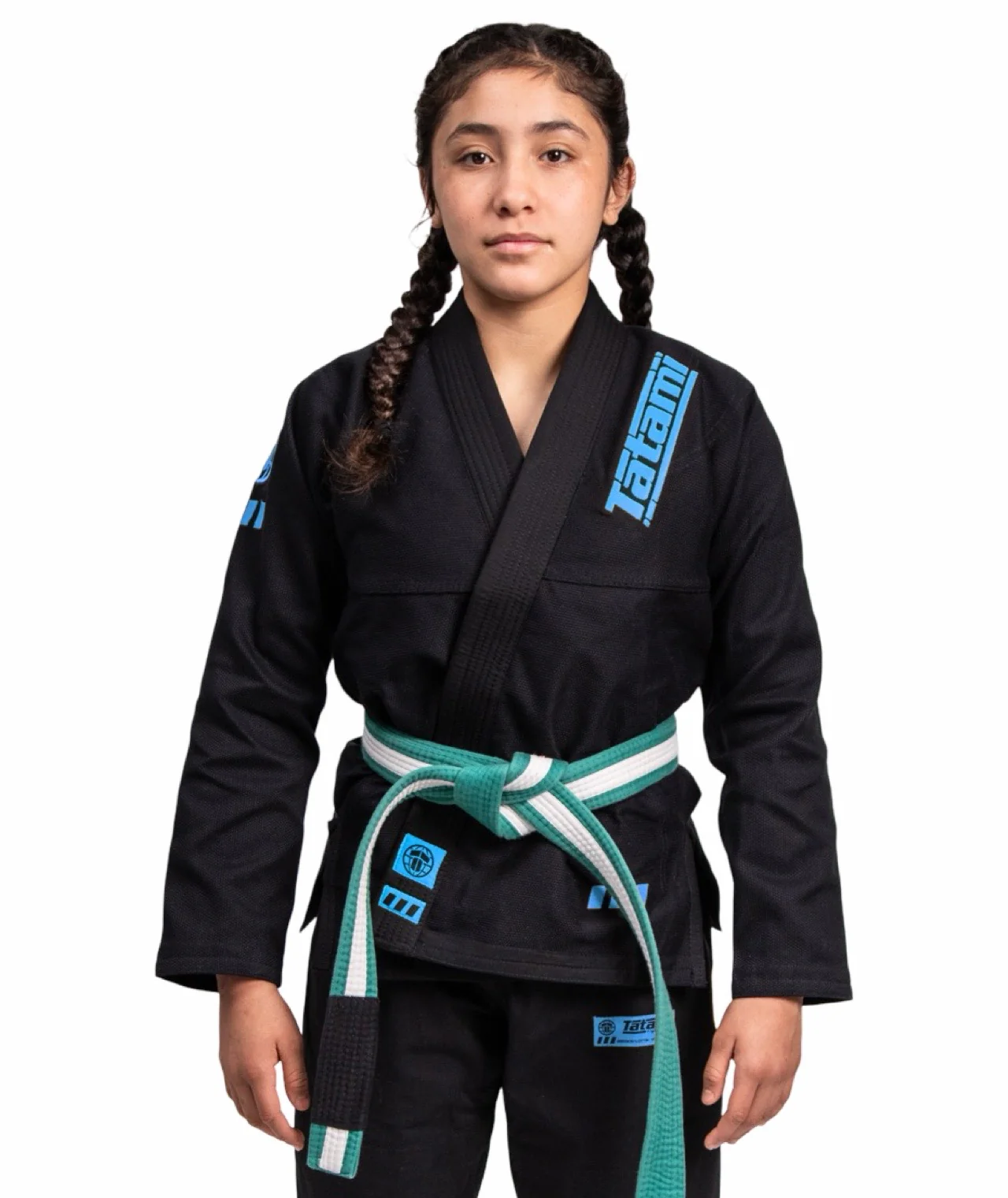 Kids Pro Series Gi - Black & Sky Blue