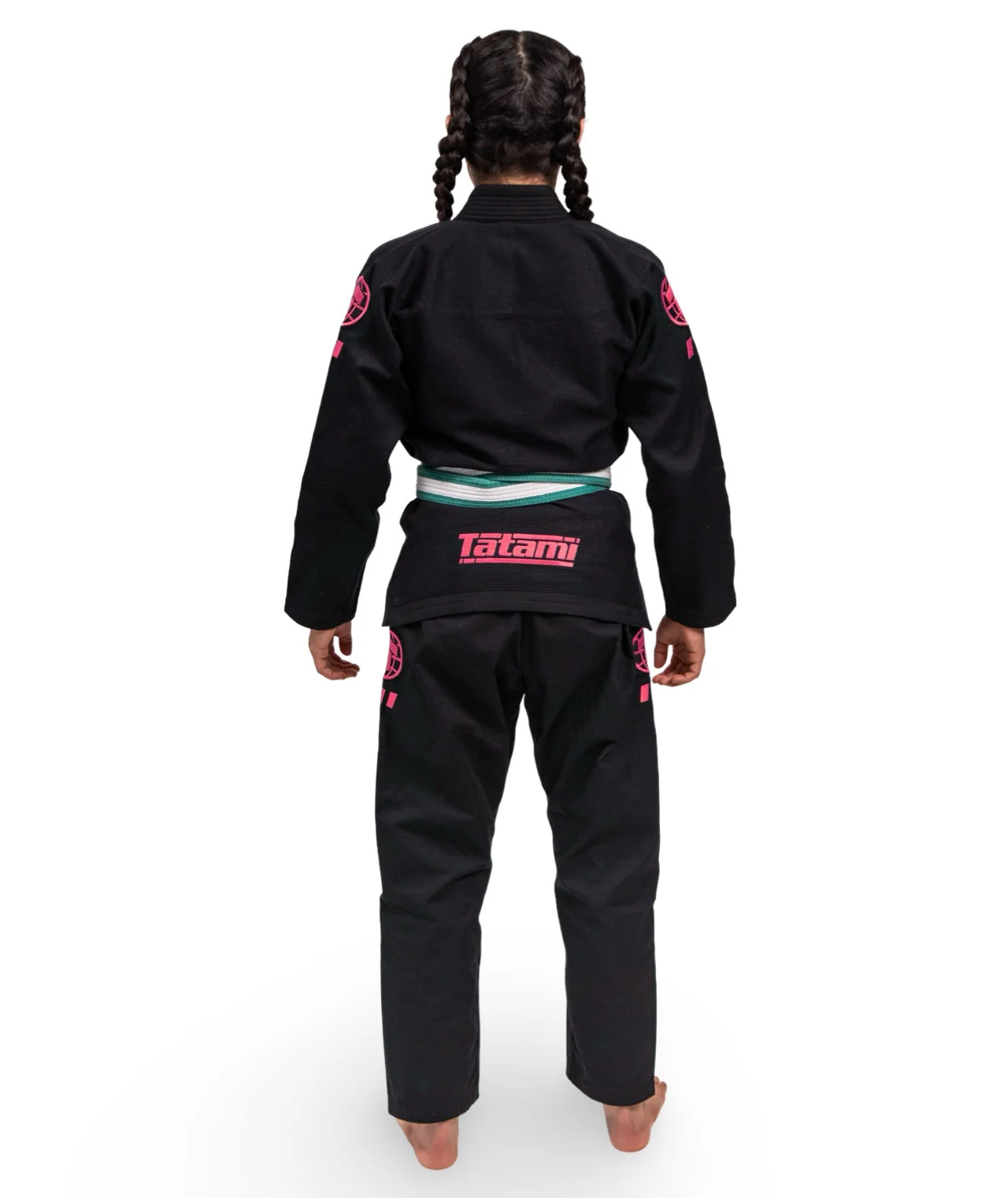 Kids Pro Series Gi - Black & Wild Rose - Image 6