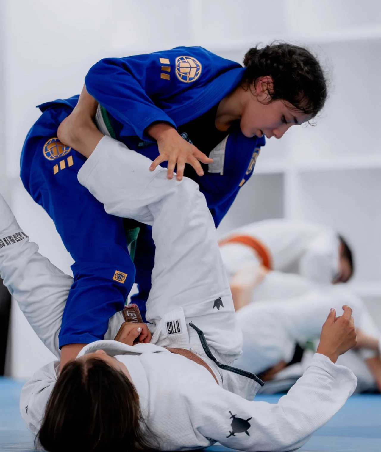 Kids Pro Series Gi - Blue & Champion Gold - Image 10