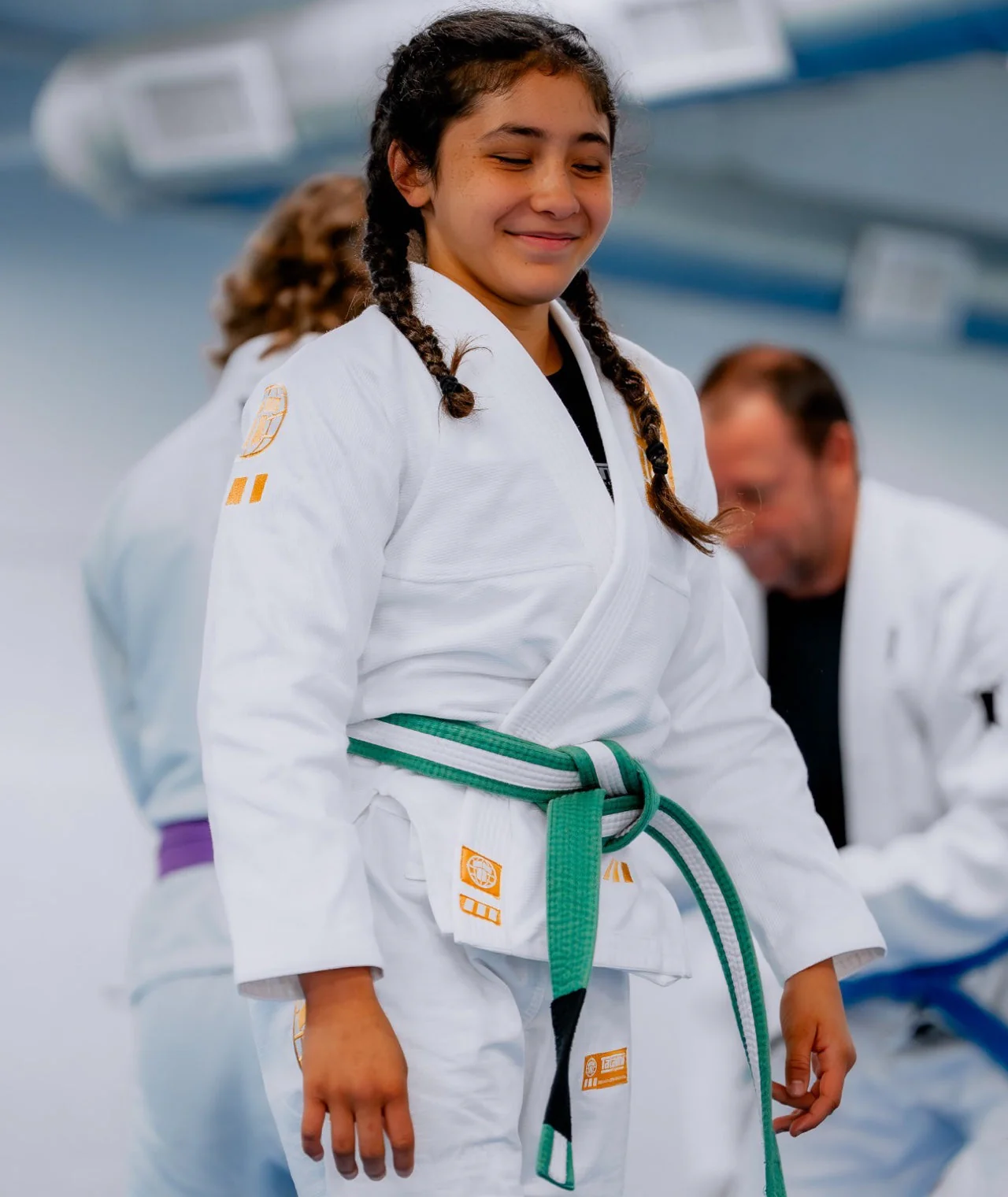 Kids Pro Series Gi - White & Champion Gold - Image 9