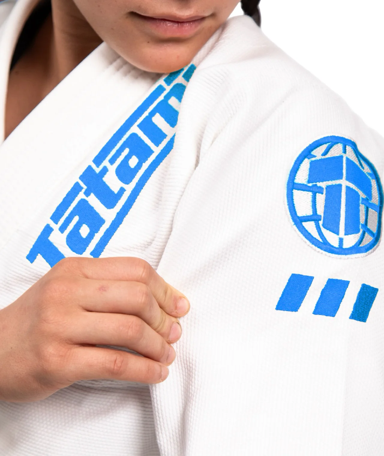 Kids Pro Series Gi - White & Sky Blue - Image 2