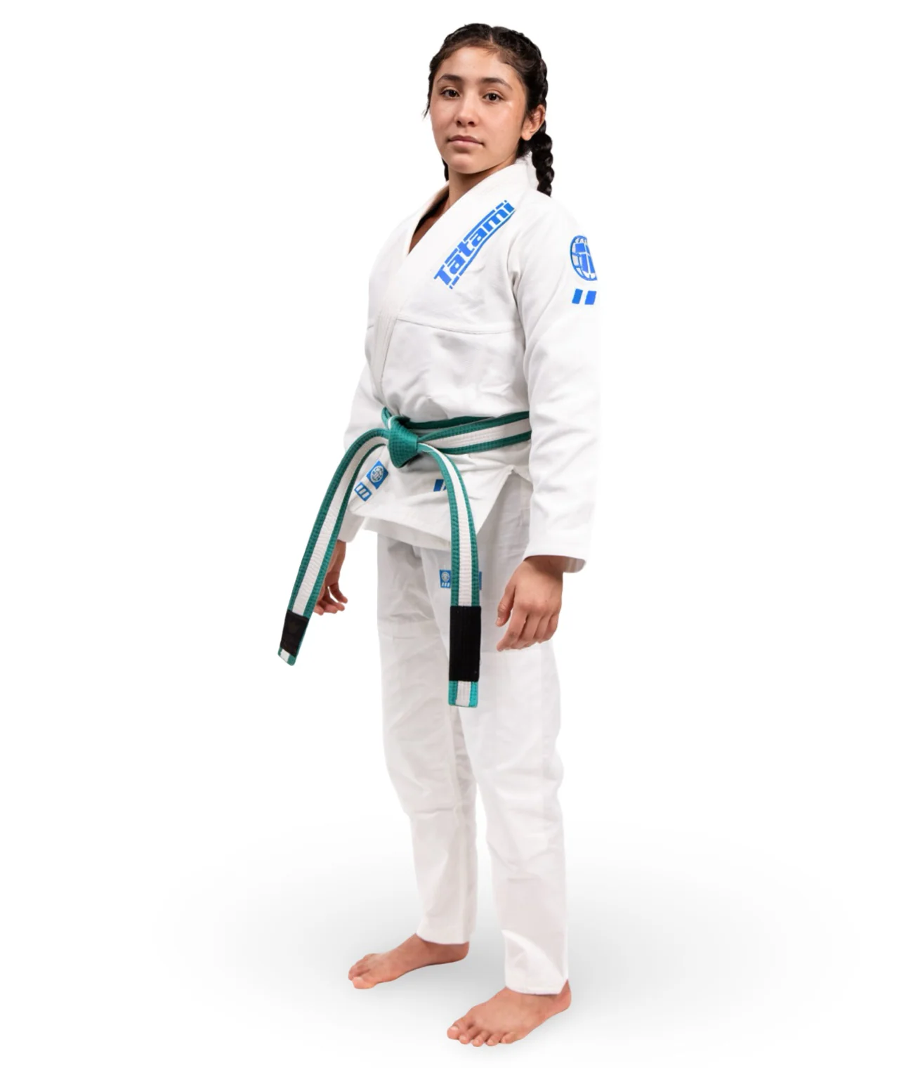 Kids Pro Series Gi - White & Sky Blue - Image 4