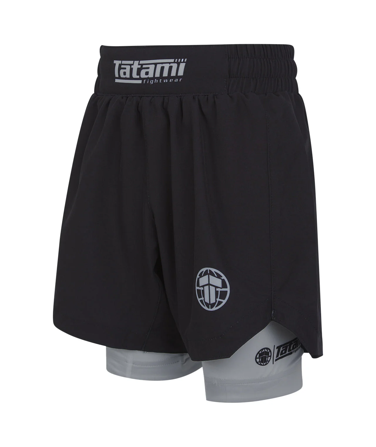Kids Ranked Hybrid Shorts - Grey - Image 3
