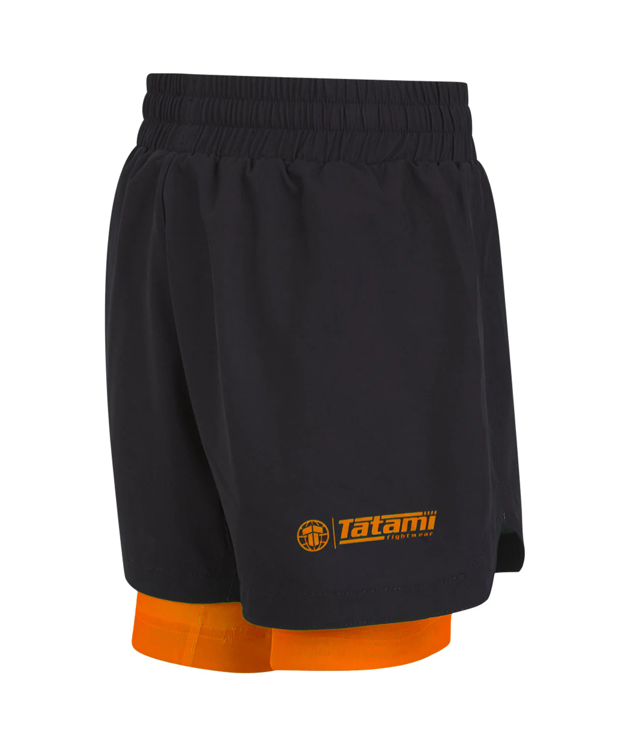 Kids Ranked Hybrid Shorts - Orange - Image 4