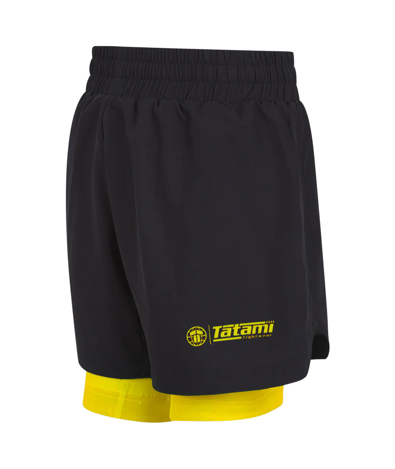 Kids Ranked Hybrid Shorts - Yellow - Image 4