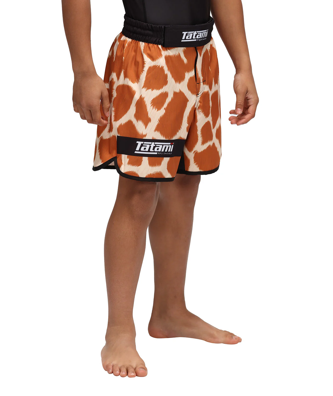 Kids Recharge Grappling Shorts - Giraffe - Image 4