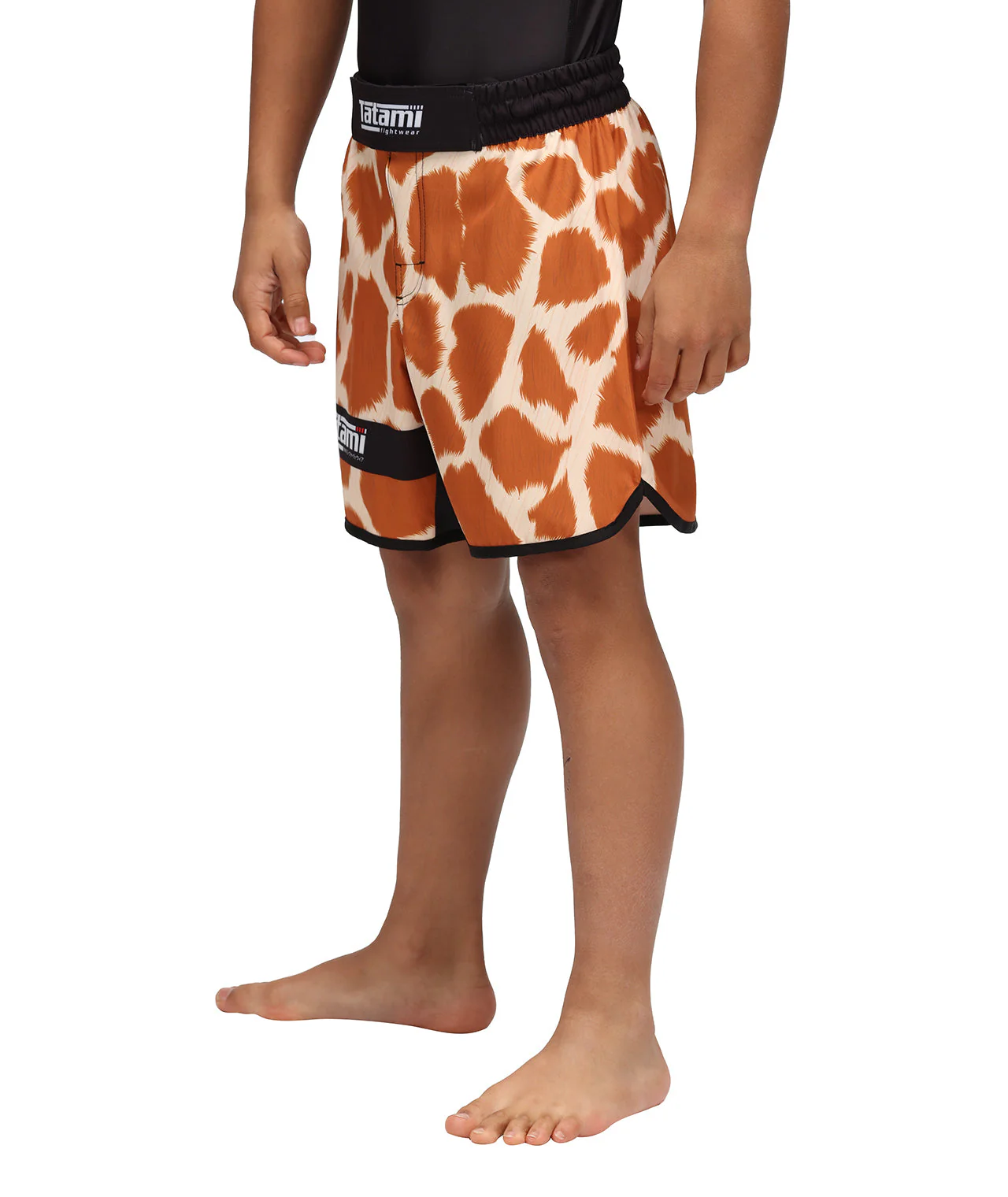Kids Recharge Grappling Shorts - Giraffe - Image 5