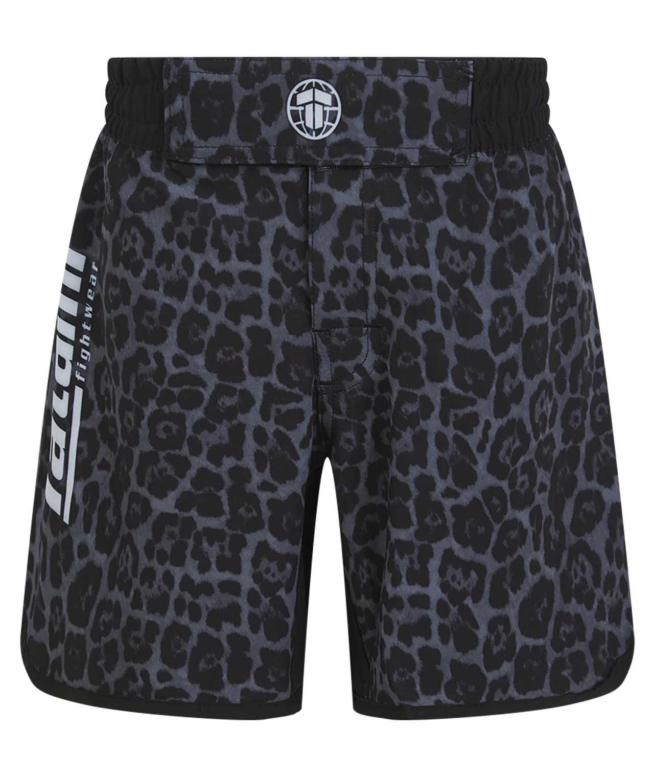 Kids Recharged Grappling Shorts - Grey Leopard