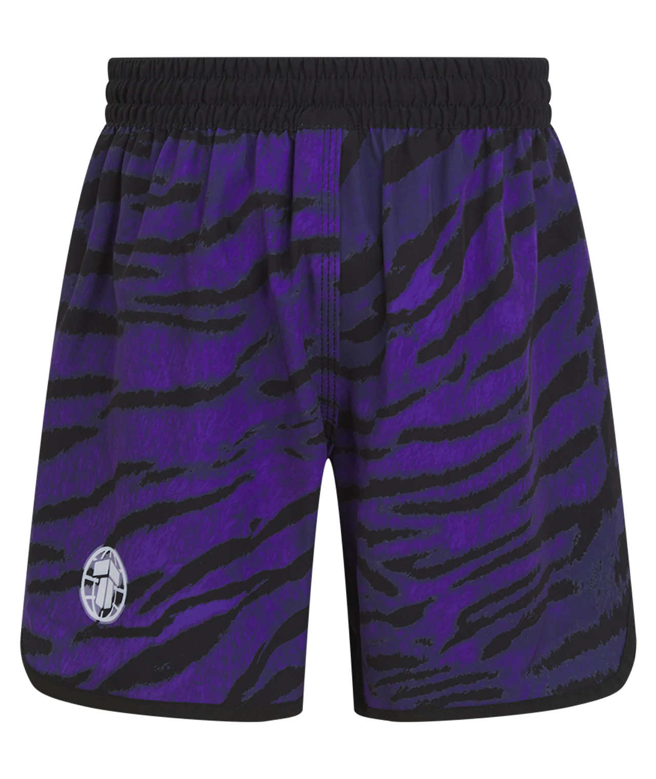 Kids Recharged Grappling Shorts - Purple Tiger - Image 2