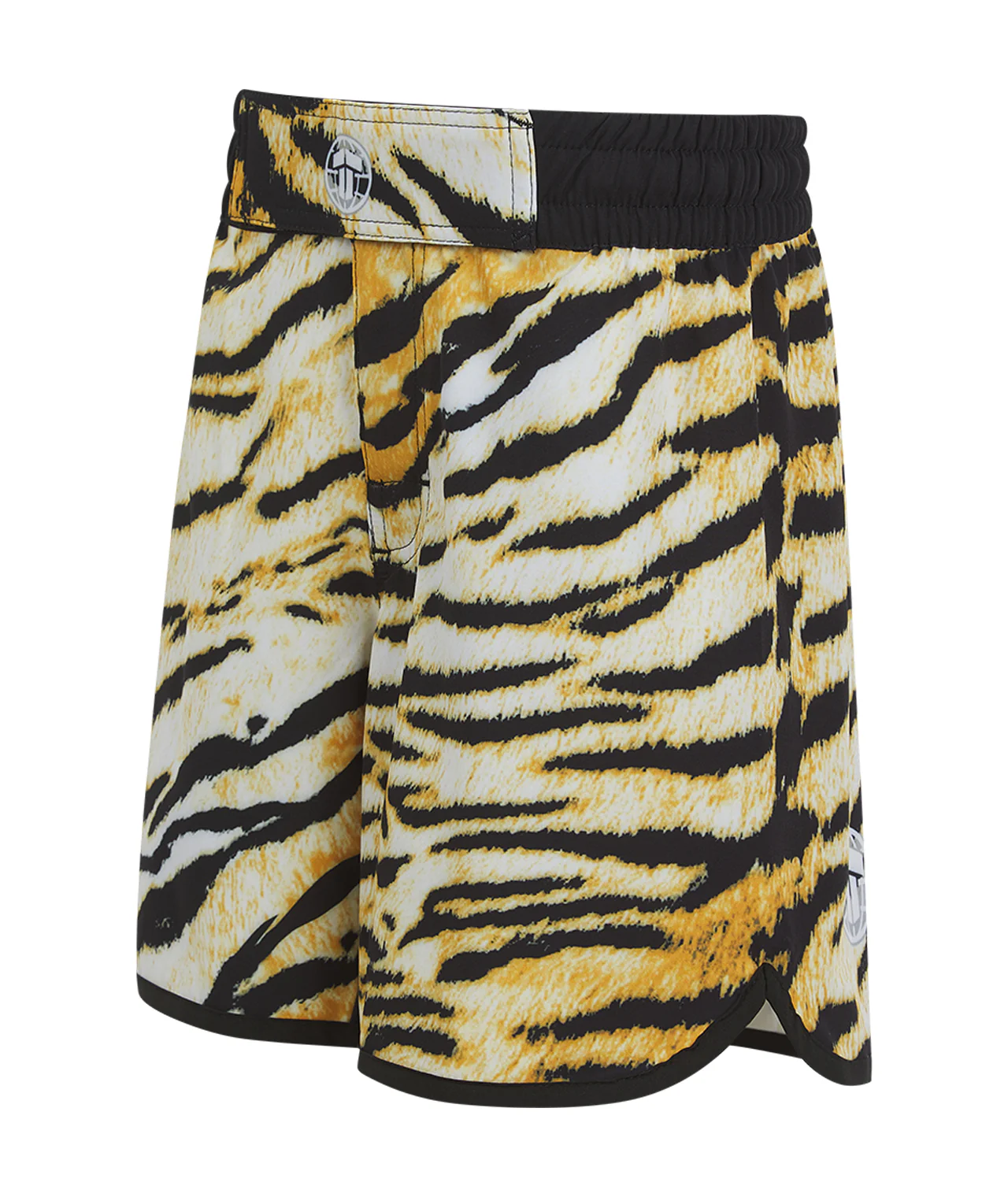 Kids Recharged Grappling Shorts - Yellow Tiger - Image 3