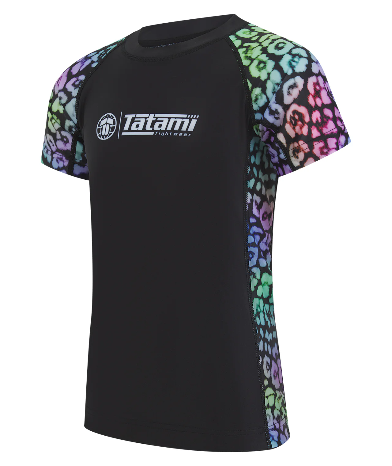 Kids Recharged Rash Guard - Multi Leopard - Image 3