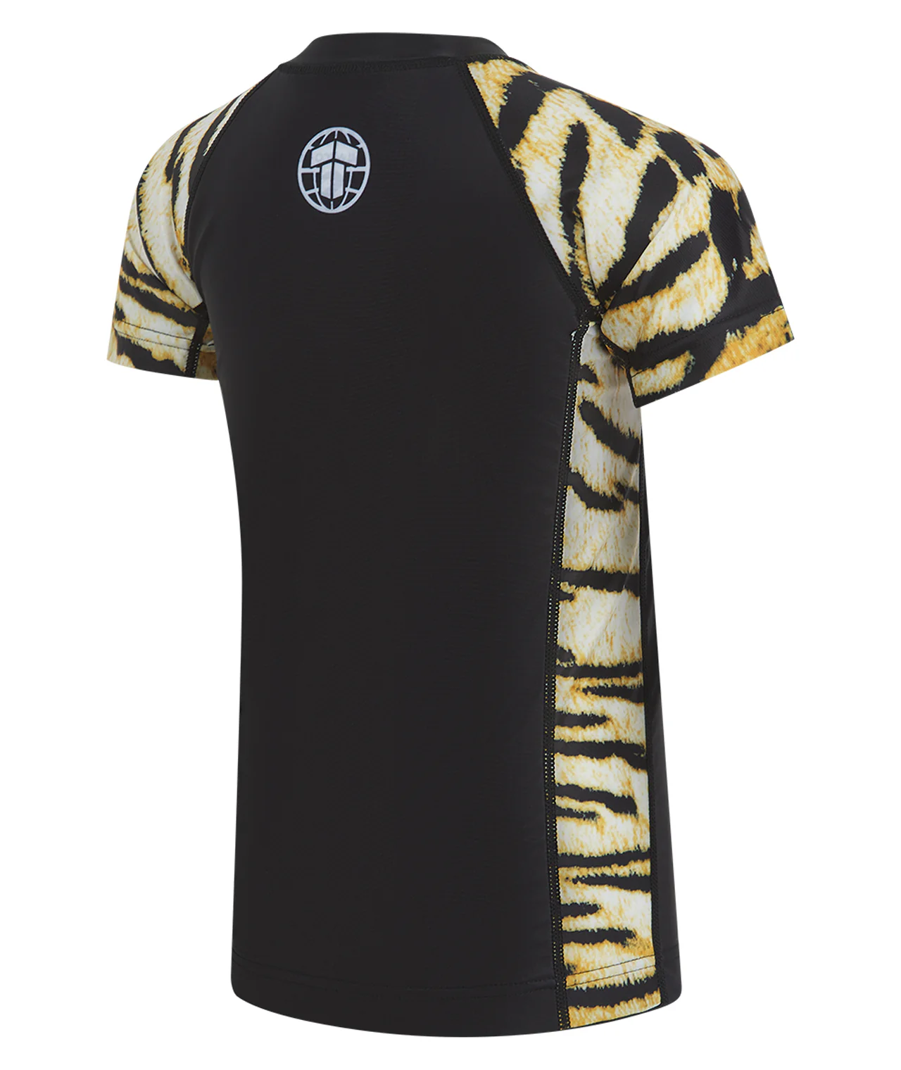 Kids Recharged Rash Guard - Yellow Tiger - Image 4